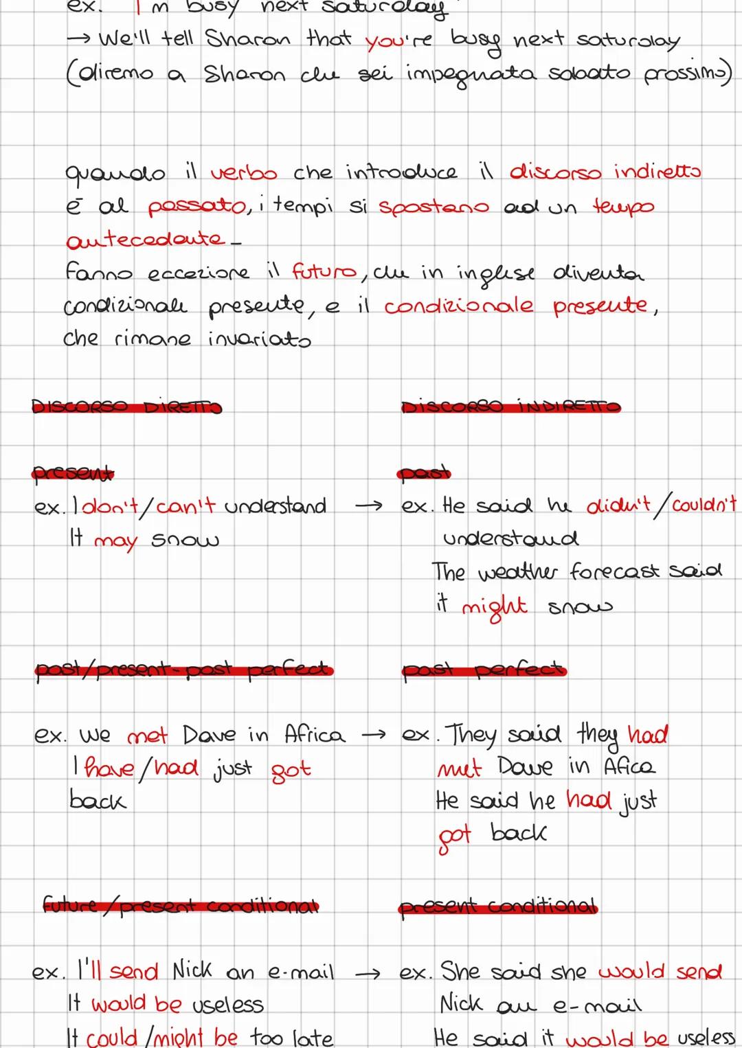 # REPORTED SPEECH
reported Speech gives an account of what someone
hos said-If the introductory sentence is in the past
tense, the tense in