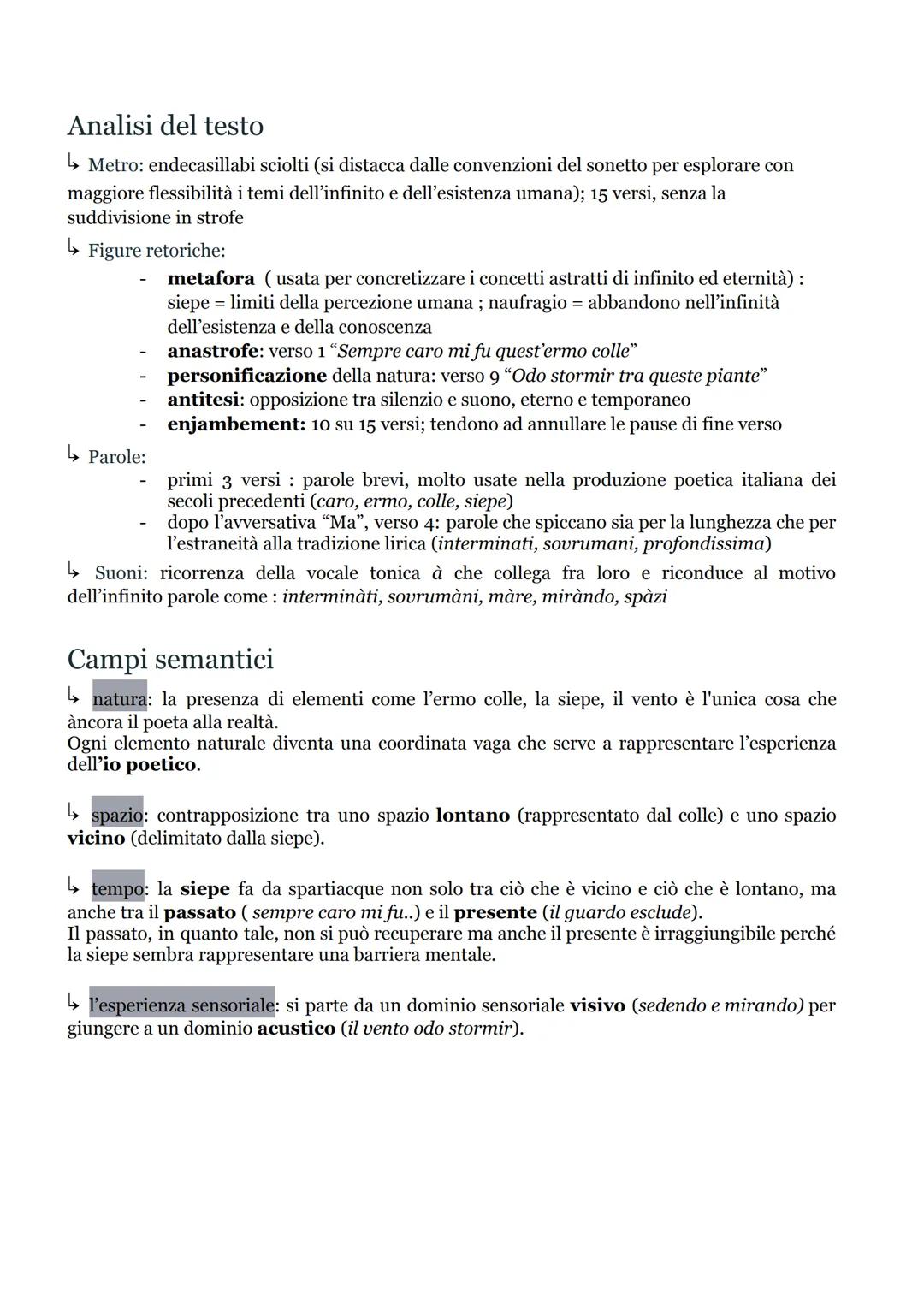 # LInfinito
# Giacomo Leopardi
Canti: raccolta della produzione lirica dell'autore
↳si suddivide in:
- canzoni civili: riflette sulla co