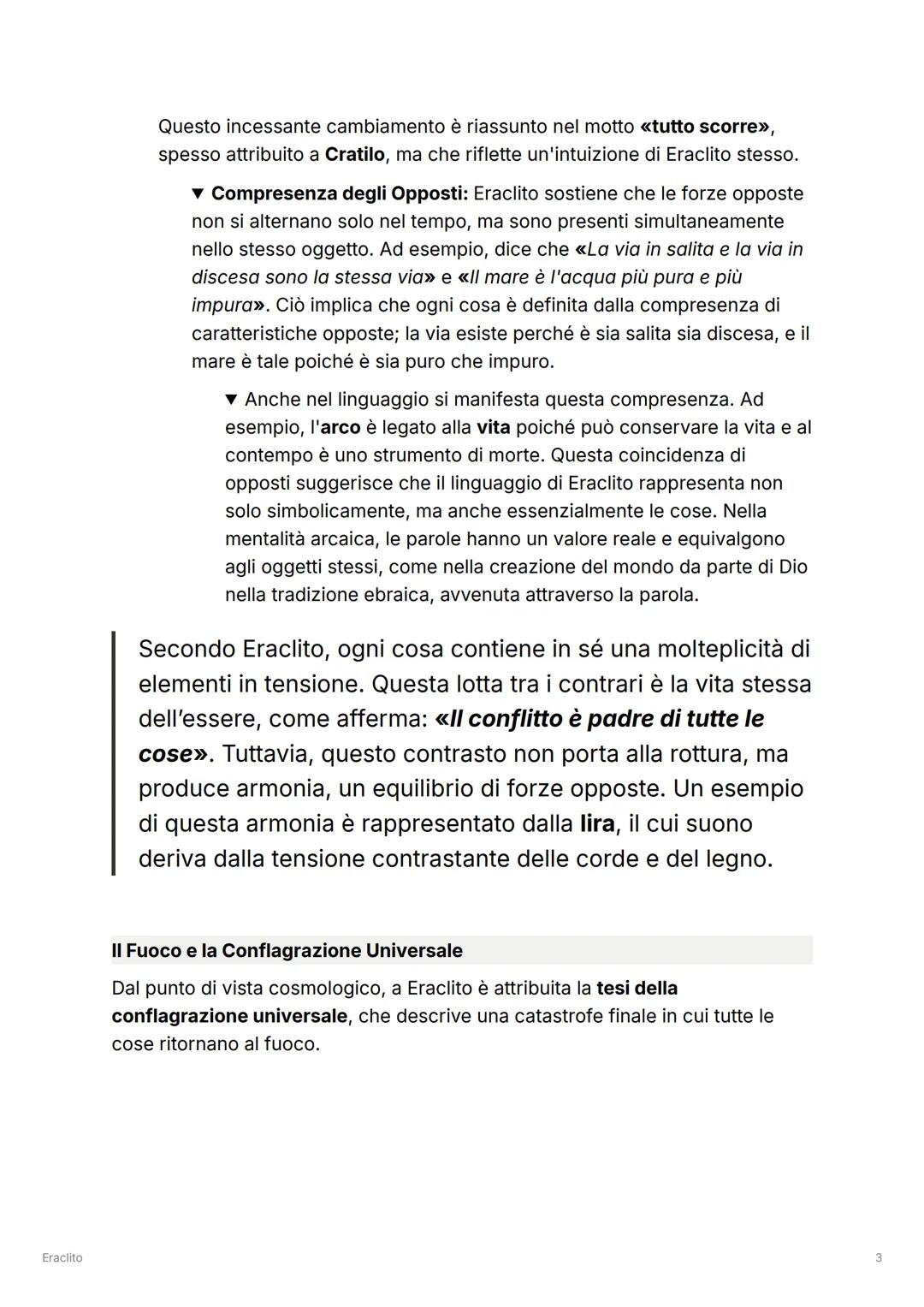 Eraclito
Eraclito
Eraclito di Efeso nacque intorno alla metà del VI secolo a Efeso, una cittadina
costiera non lontano da Mileto. È noto per