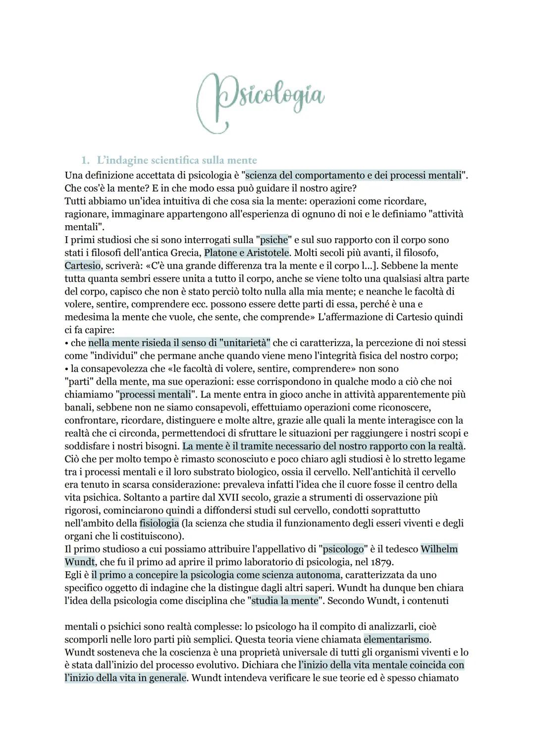 Scienze
umane
1. Che cosa sono le scienze umane?
Le scienze umane sono le discipline che studiano in modo scientifico l'essere umano e le su
