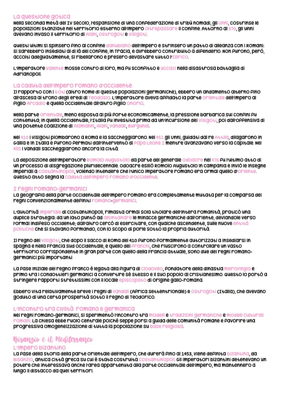 # Europa e Mediterraneo tra III e IX sec
Le trasformazioni del mondo romano sino alle soglie del v secolo
La crisi del III secolo
Nei pri