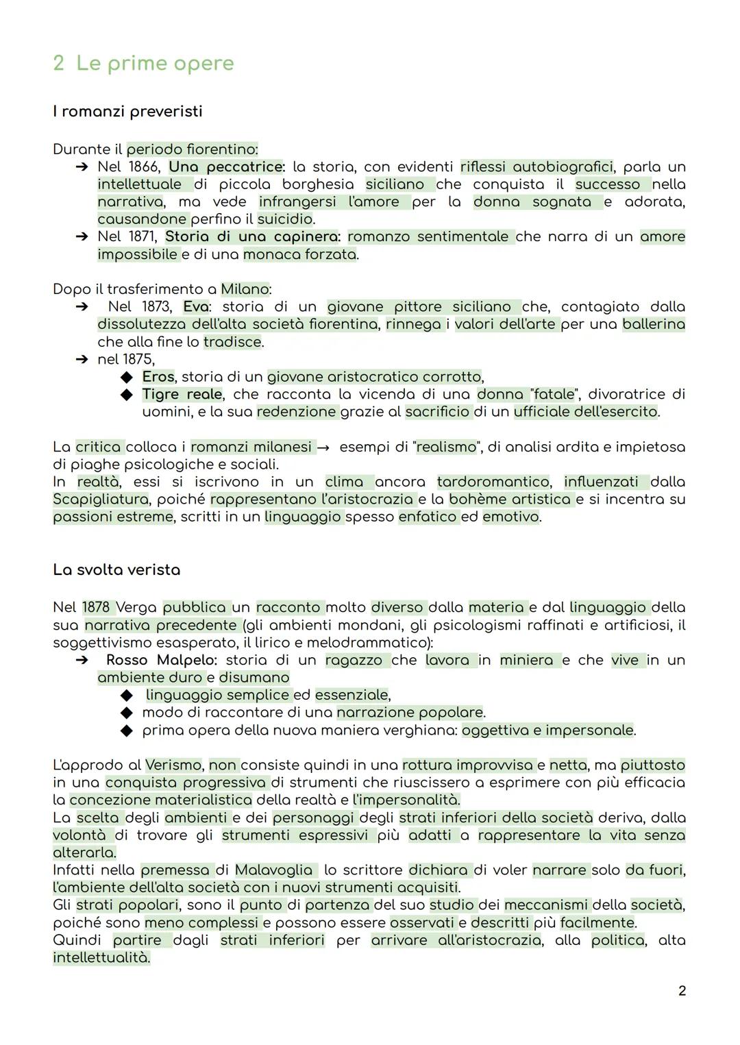 # Scheda 1 # 1 La vita
La formazione e le opere giovanili
Giovanni Verga nacque a Catania nel 1840, da una famiglia di agiati proprietari