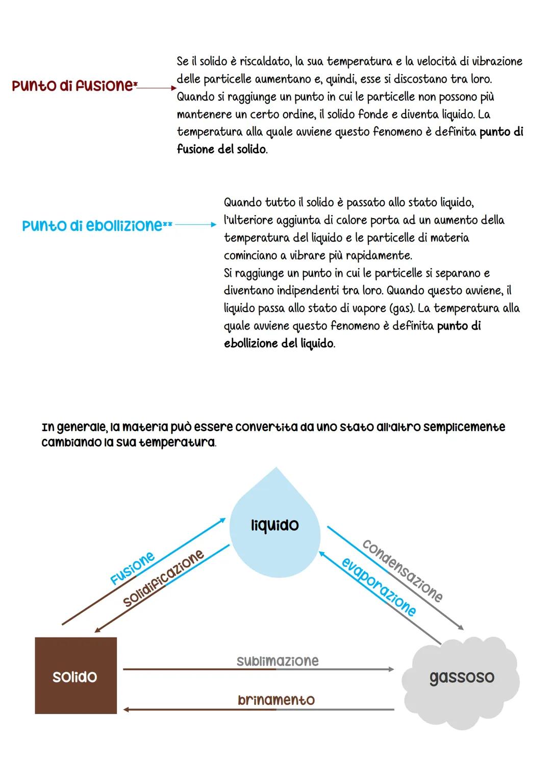 LA STRUTTURA dela malRIA
Definizione
a
а та
е
➤ La materia è definita come quella parte del nostro Universo che ha un volume (dato dallo spa