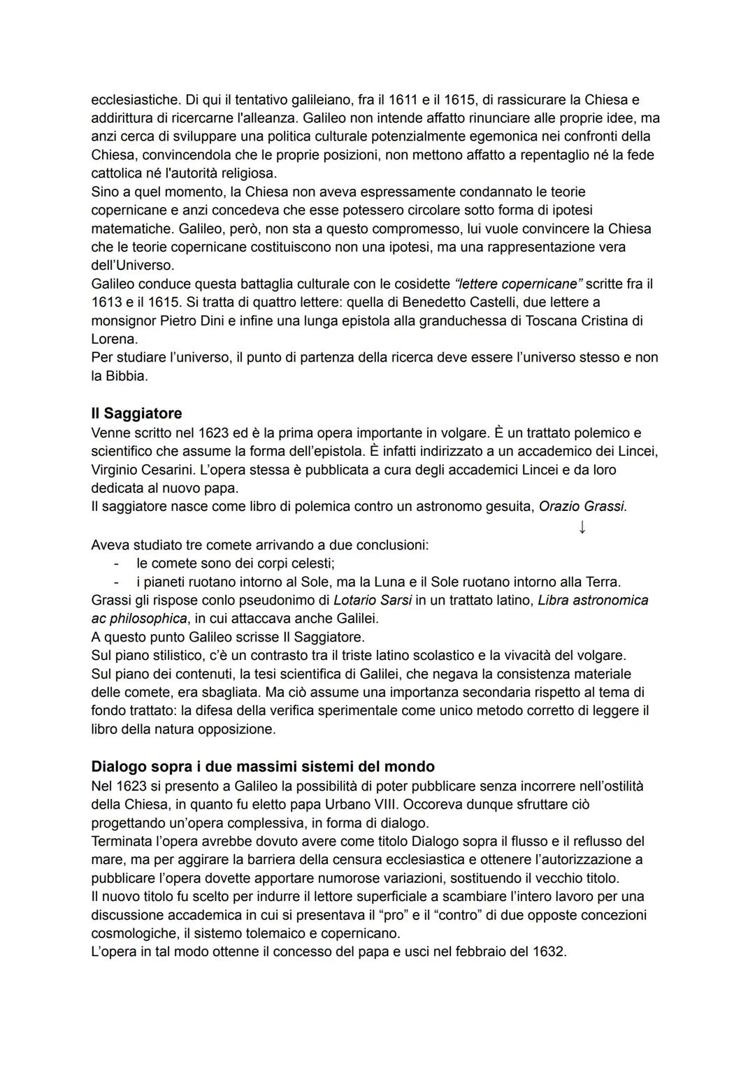 GALILEO GALILEI
La vita di Galileo possiamo distinguerla in quattro fasi:
- Il periodo della formazione e delle prime ricerche scientifiche