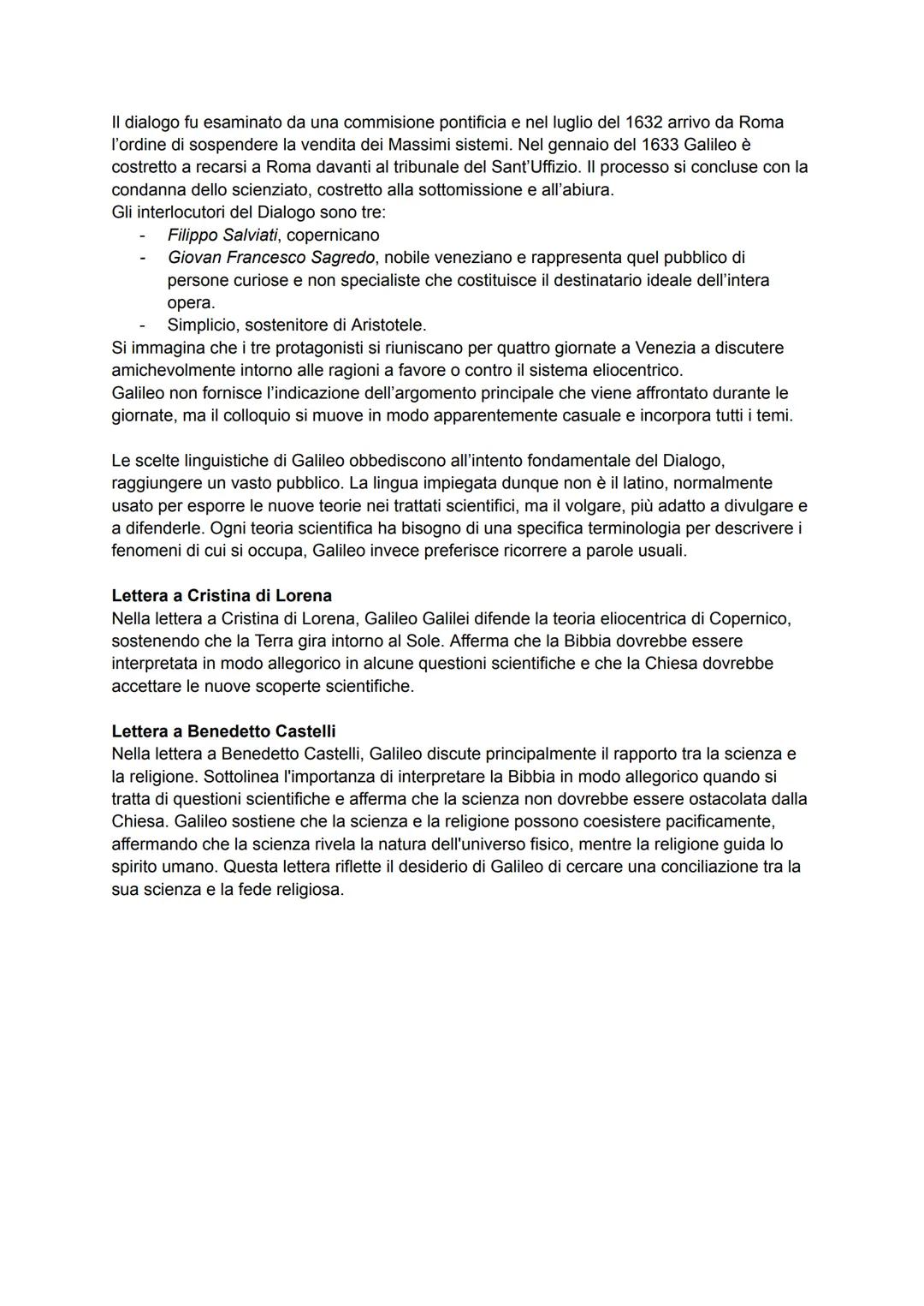 GALILEO GALILEI
La vita di Galileo possiamo distinguerla in quattro fasi:
- Il periodo della formazione e delle prime ricerche scientifiche
