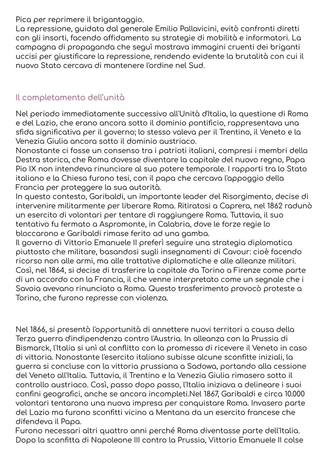 # I PRIMI ANNI DELL'ITALIA UNITA
La situazione sociale ed economica nel 1861
(cap 13)
Il 17 marzo 1861, il primo Parlamento italiano, ele