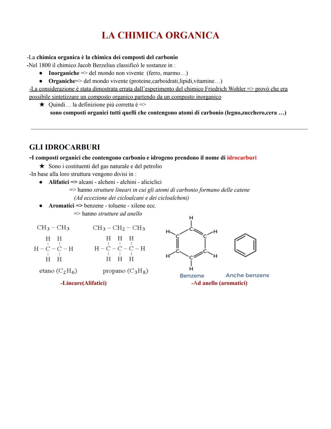 # LA CHIMICA ORGANICA
-La chimica organica è la chimica dei composti del carbonio
-Nel 1800 il chimico Jacob Berzelius classificò le sostan