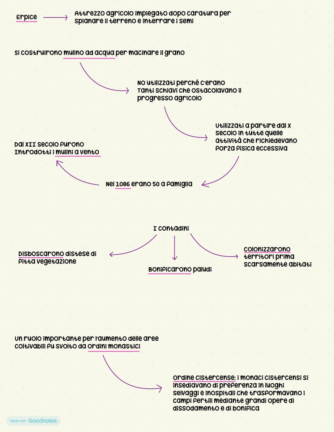 # La rinascita dell' XI secolo
1
Intorno al mille la popolazione dell'Europa
raddoppiò in solo cento anni
Aumento della produzione
agrico