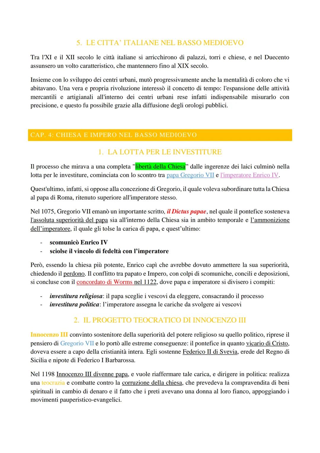 # CAP. 1: L'EUROPA DOPO L'ANNO MILLE
1. LA RINASCITA NELL'ANNO MILLE
Intorno all'XI secolo, in Europa Occidentale, si verificò una forte c