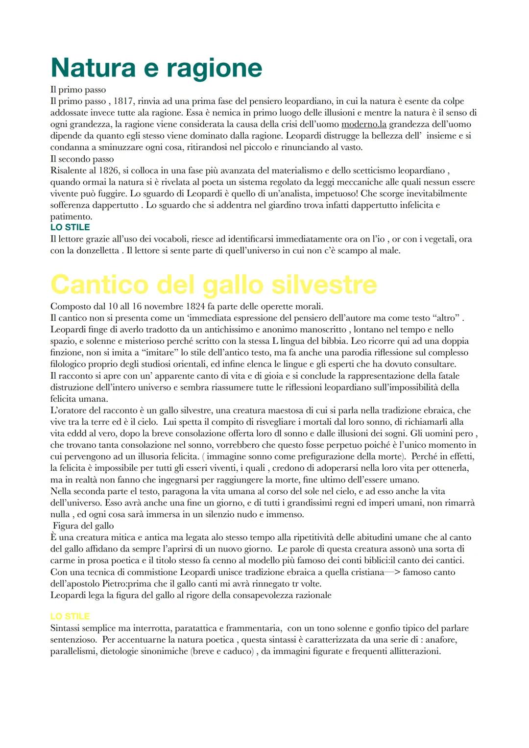 # Il pensiero leoparadiano
È divisibile in tre fasi:
Pessimismo storico
Pessimismo cosmico
Pessimismo eroico
Alla. base del pensiero leopar
