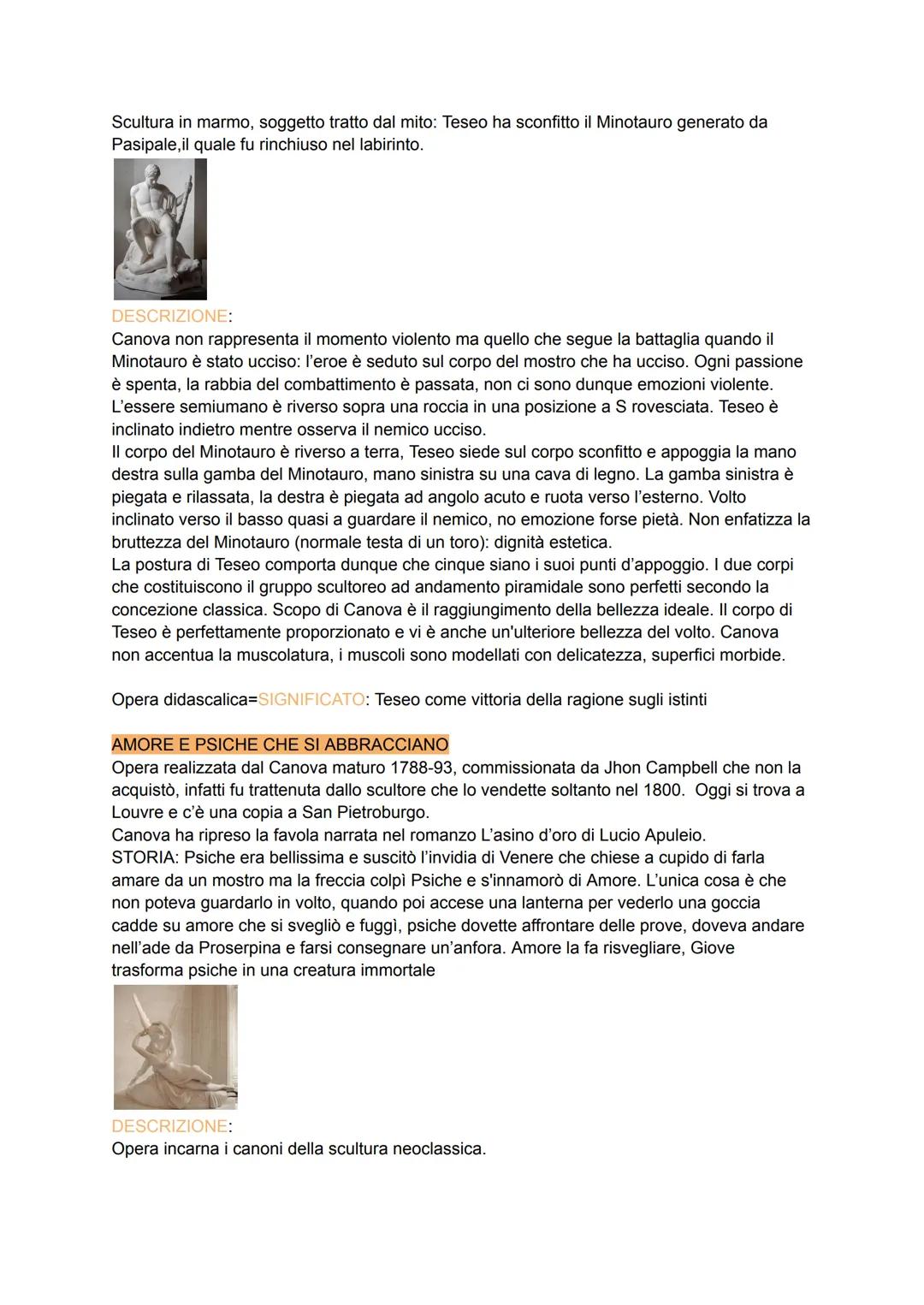 NEOCLASSICISMO
Caratterizza l'arte del fine 700 e inizi 800 quando inizia a coesistere col romanticismo.
Definizione da storiografia fine 80