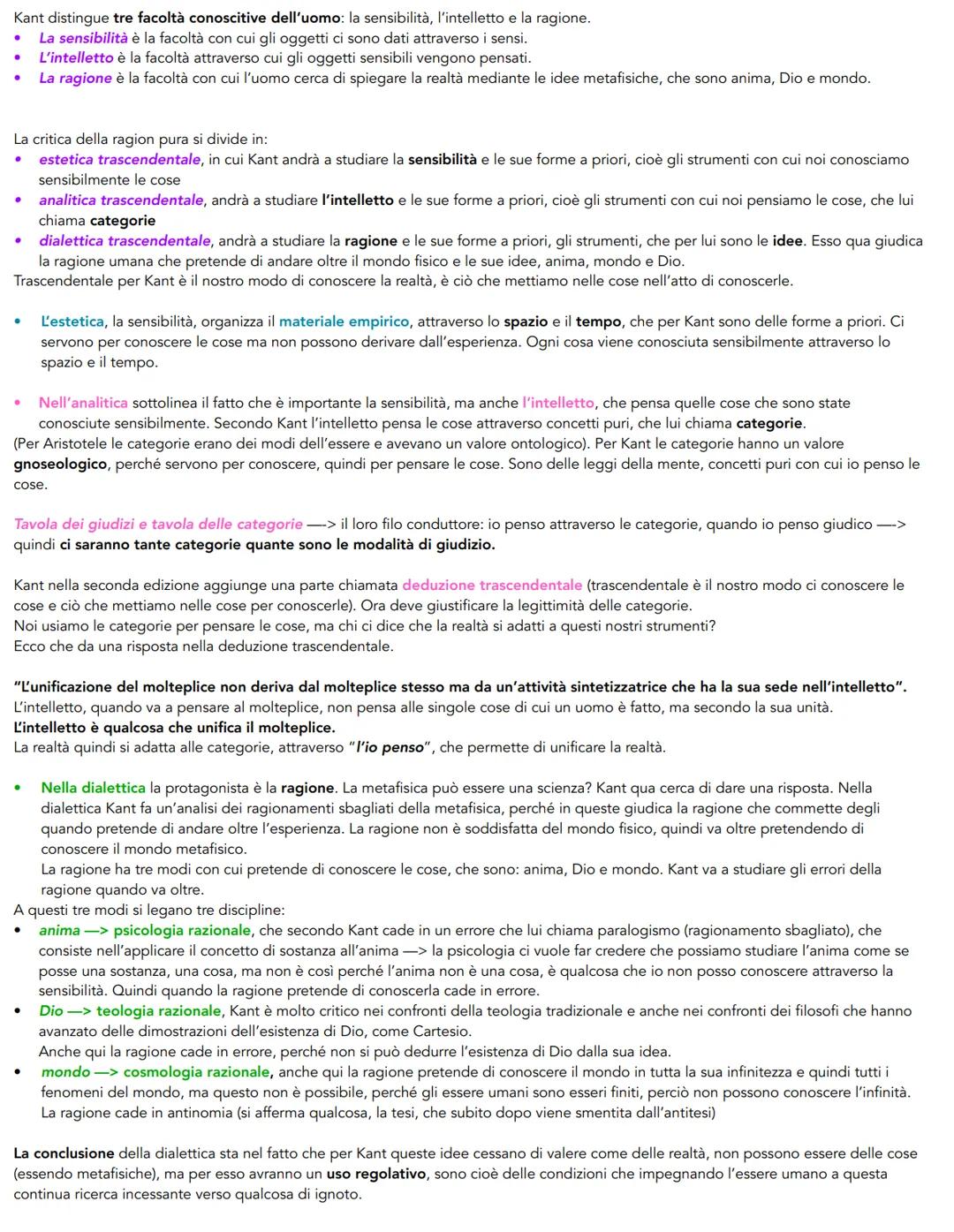 IMMANUEL KANT (1724-1804)
Esponente di una nuova corrente filosofica, chiamata Criticismo. Prosegue ciò che aveva già accennato Hume, e por