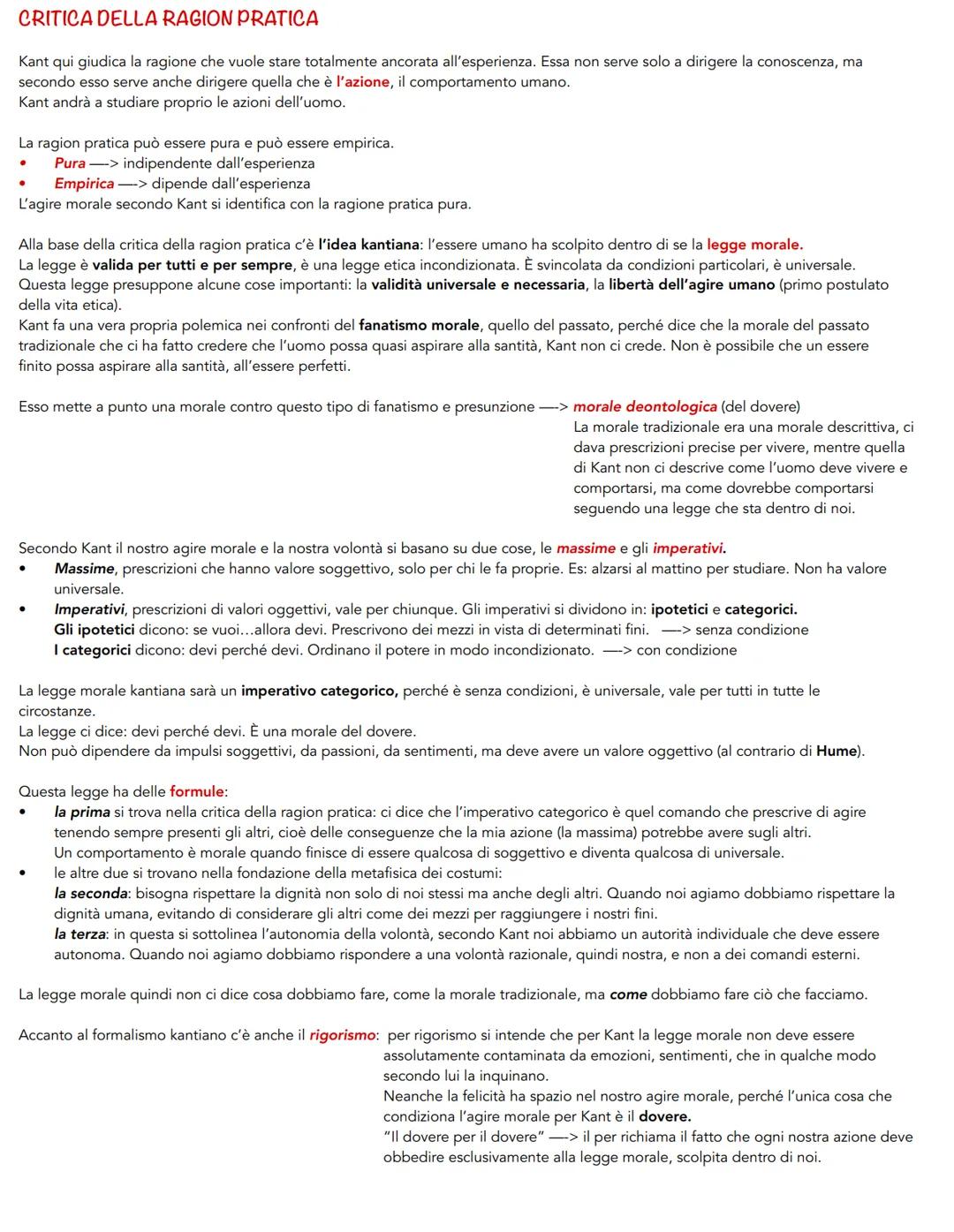 IMMANUEL KANT (1724-1804)
Esponente di una nuova corrente filosofica, chiamata Criticismo. Prosegue ciò che aveva già accennato Hume, e por