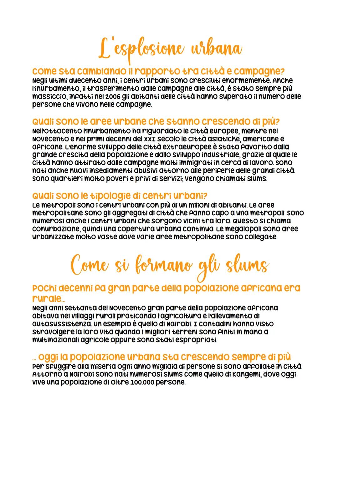 # La crescita della popolazione
Qual è stato l'andamento della popolazione mondiale nel
tempo?
DOPO il 1800 la popolazione è cresciuta con