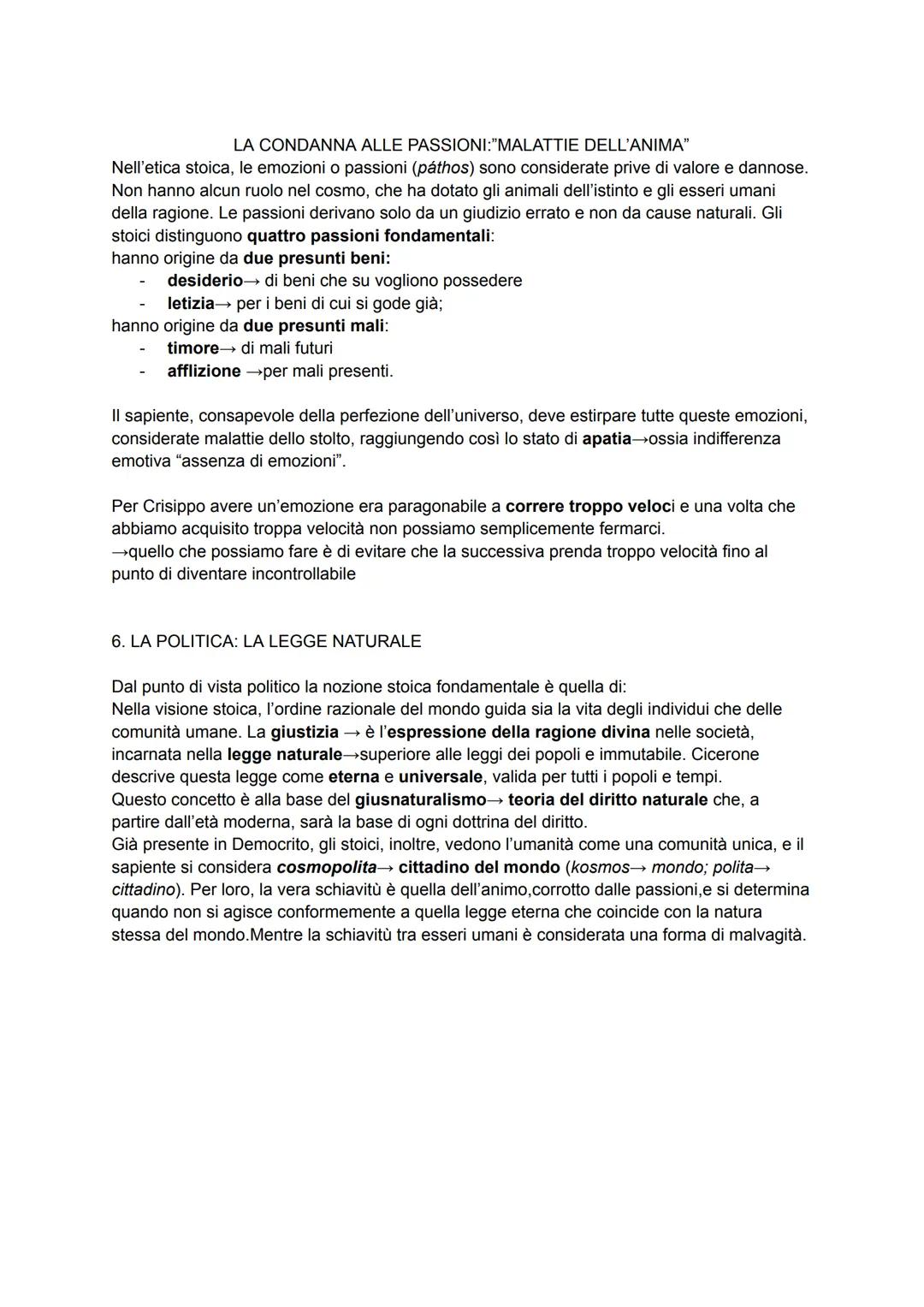 GLI STOICI E LA LORO CONCEZIONE DELLA FILOSOFIA
Poco dopo la scuola epicurea si stabilisce quella stoica.Il fondatore fu Zenone di
Crizio(33