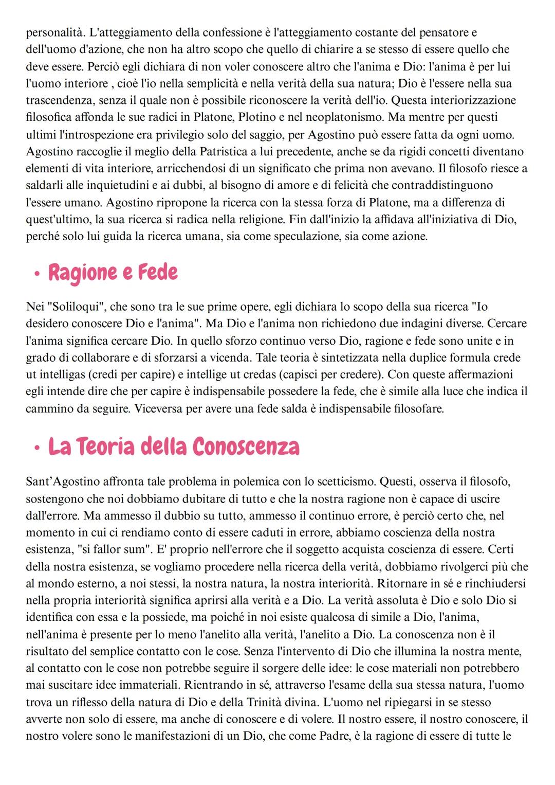 La Patristica
Con la diffusione del Cristianesimo cominciรฒ ad affiancarsi alla filosofia tradizionale greca, la
filosofia cristiana. Essa รจ