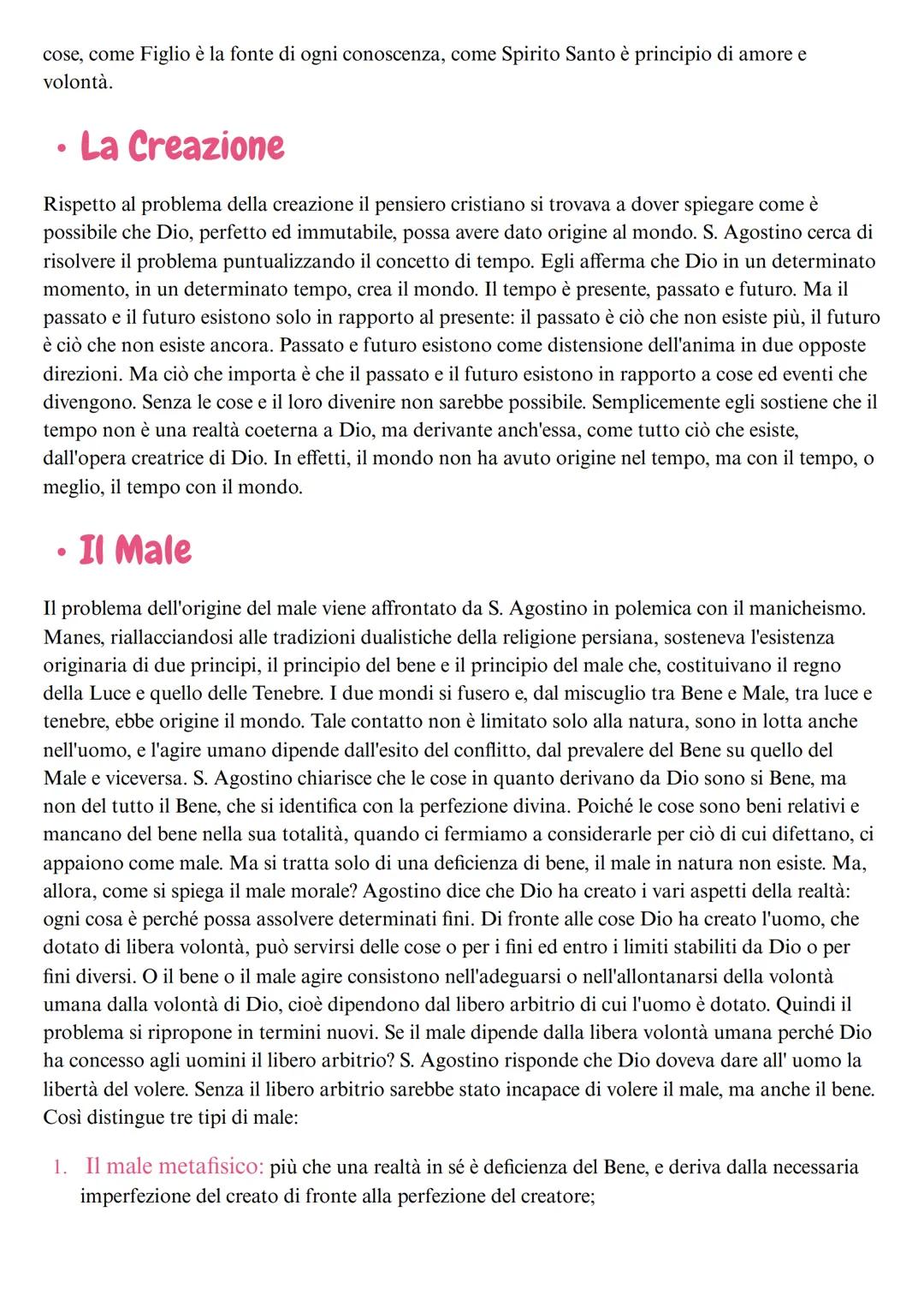 La Patristica
Con la diffusione del Cristianesimo cominciรฒ ad affiancarsi alla filosofia tradizionale greca, la
filosofia cristiana. Essa รจ