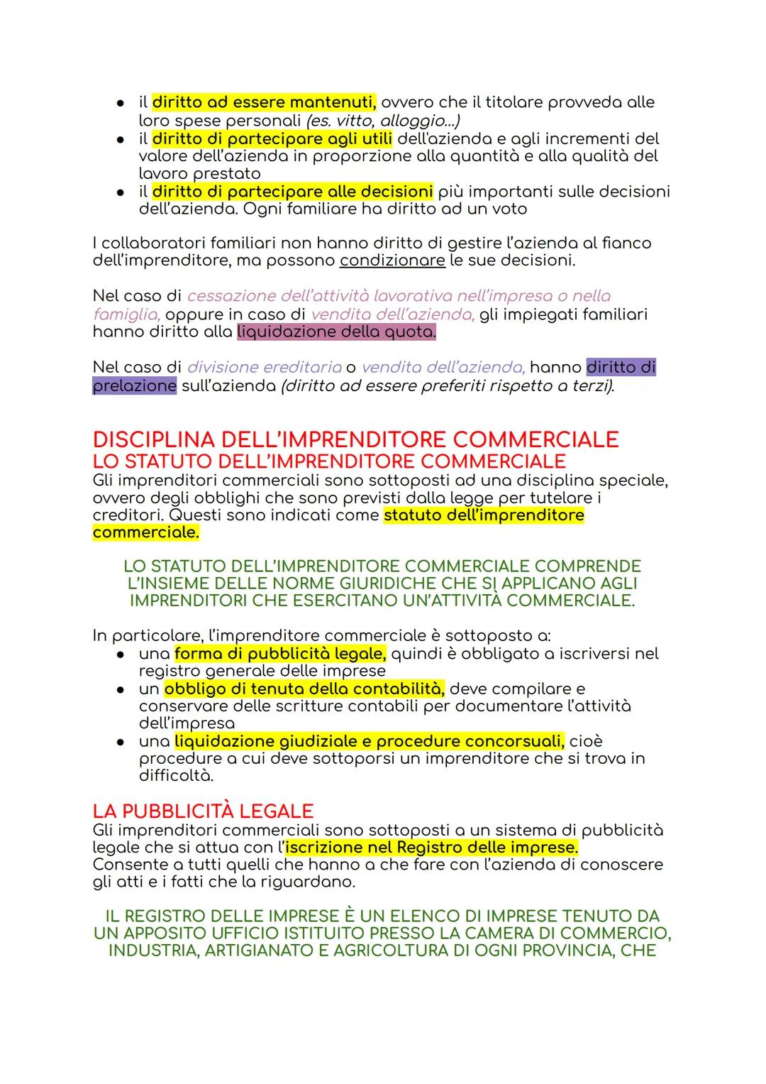 L'IMPRENDITORE
L'IMPRENDITORE E LE SUE ATTIVITÀ
L'IMPRENDITORE NELLE FONTI DEL DIRITTO
Tra i soggetti che svolgono attività economiche, le i