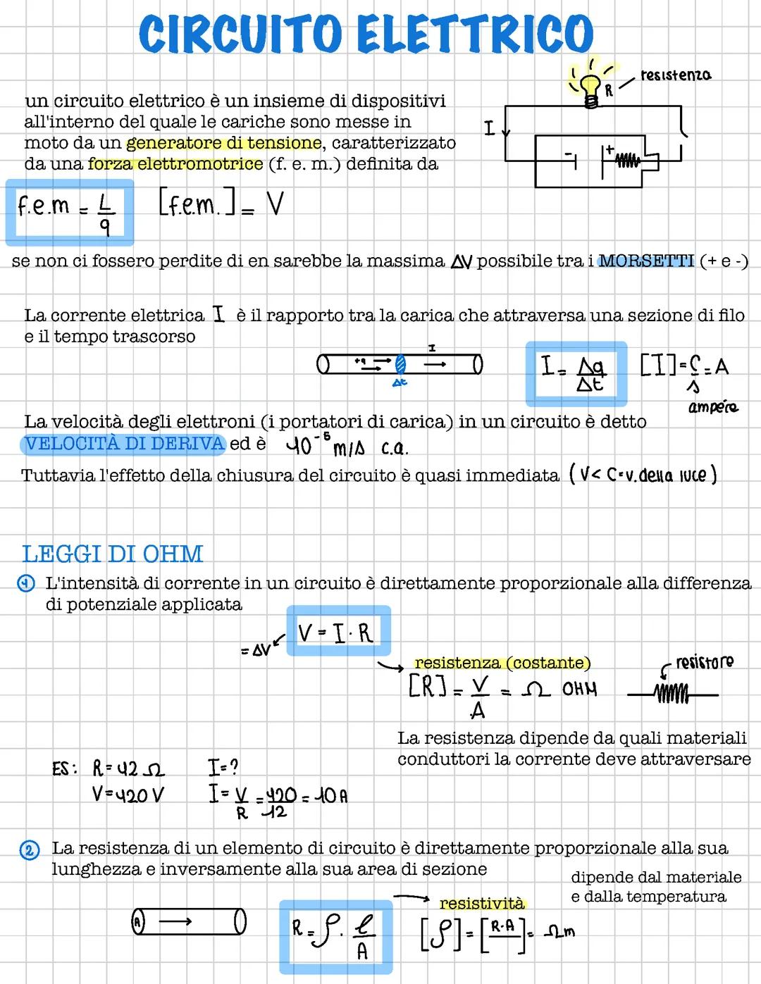 CIRCUITO ELETTRICO