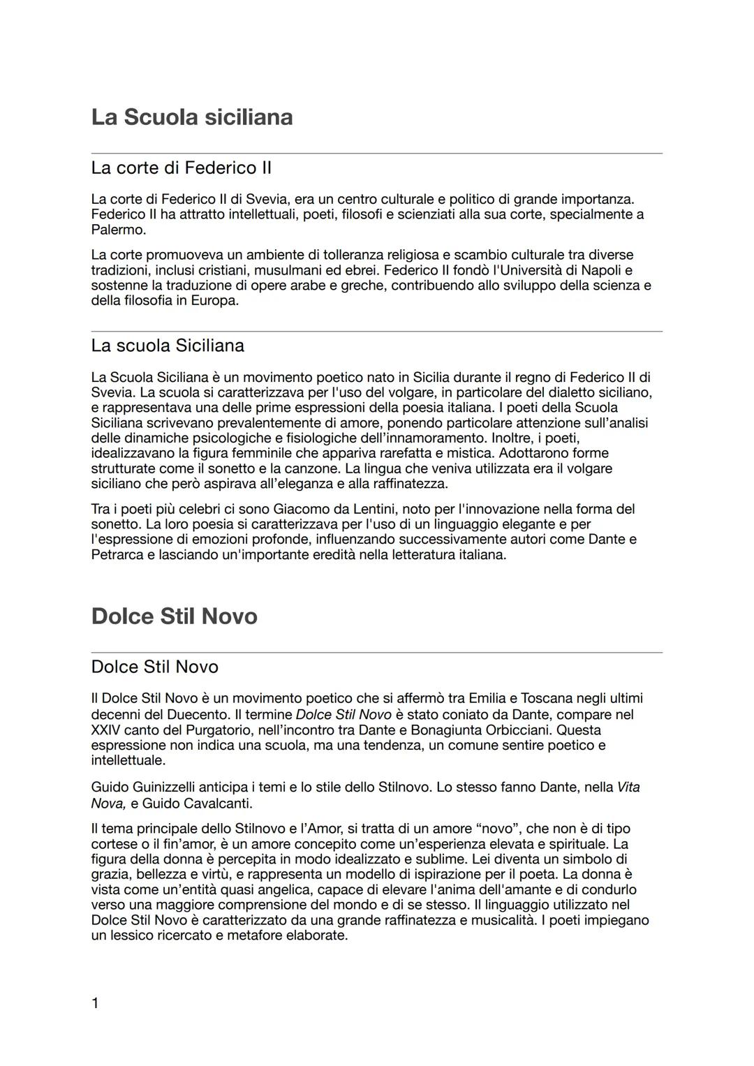 La Scuola siciliana
La corte di Federico II
La corte di Federico II di Svevia, era un centro culturale e politico di grande importanza.
Fede