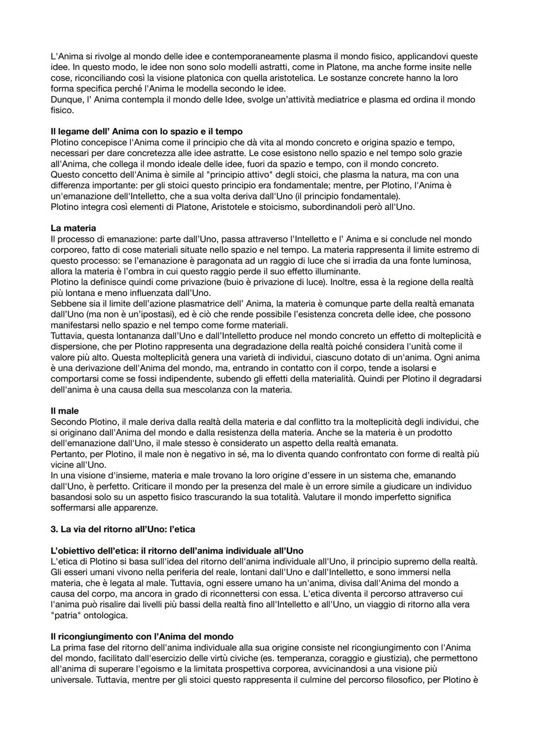 Plotino
1. La scuola neoplatonica: vicende e fonti
Il neoplatonismo è l'ultima grande corrente della filosofia antica, nata nel III secolo