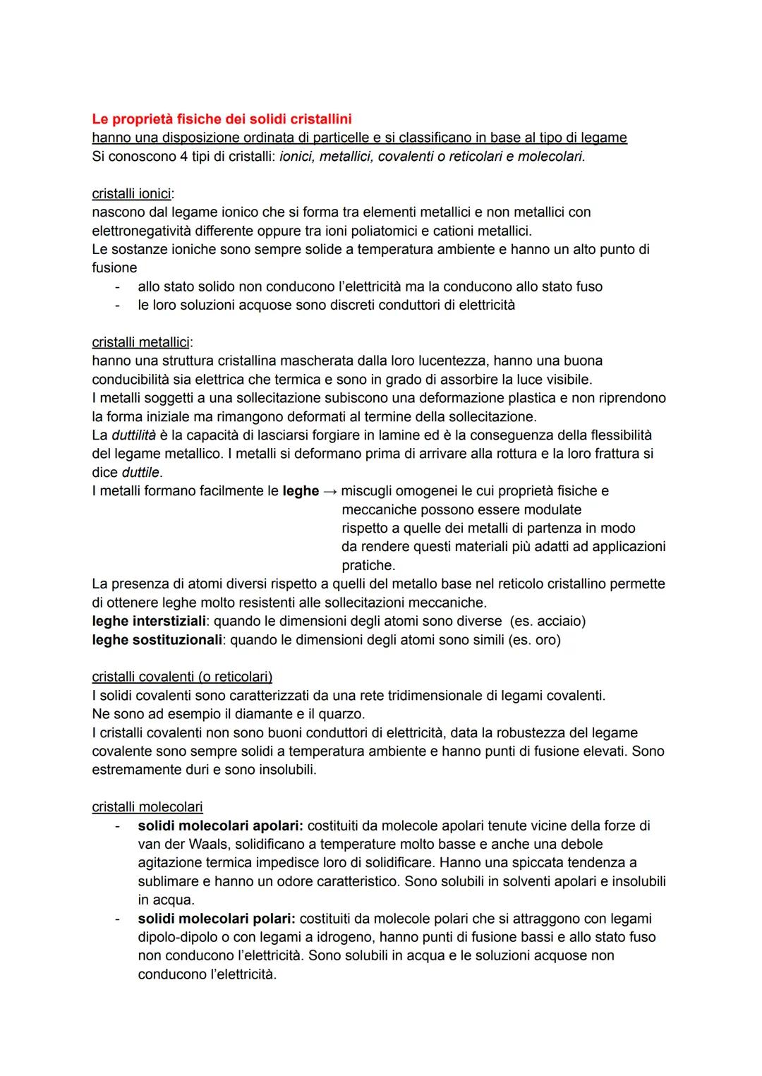 # LE FORZE INTERMOLECOLARI
Le forze intermolecolari tengono unite le molecole tra di loro e rendono possibile l'esistenza
della materia con