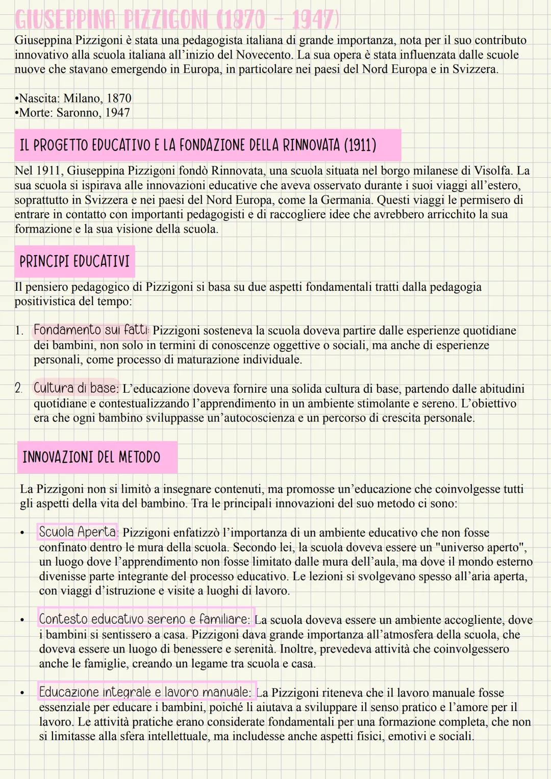 # SCUOLE NUOVE 800-900
Sono istituti scolastici nati come risposta autonoma a problemi legati ad un contesto storico sociale. Ci
fu un gran