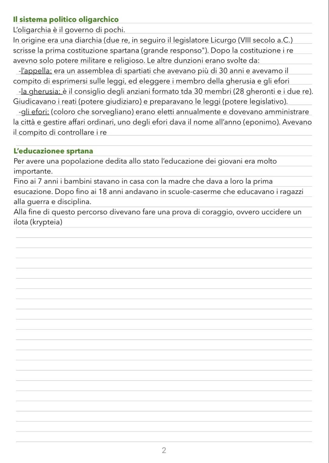 # Sparta
Origini
Gli spartani sono discendenti dei Dori, una popolaziome indoeuropea che si insediò
nella Laconia, in particolare nella cit