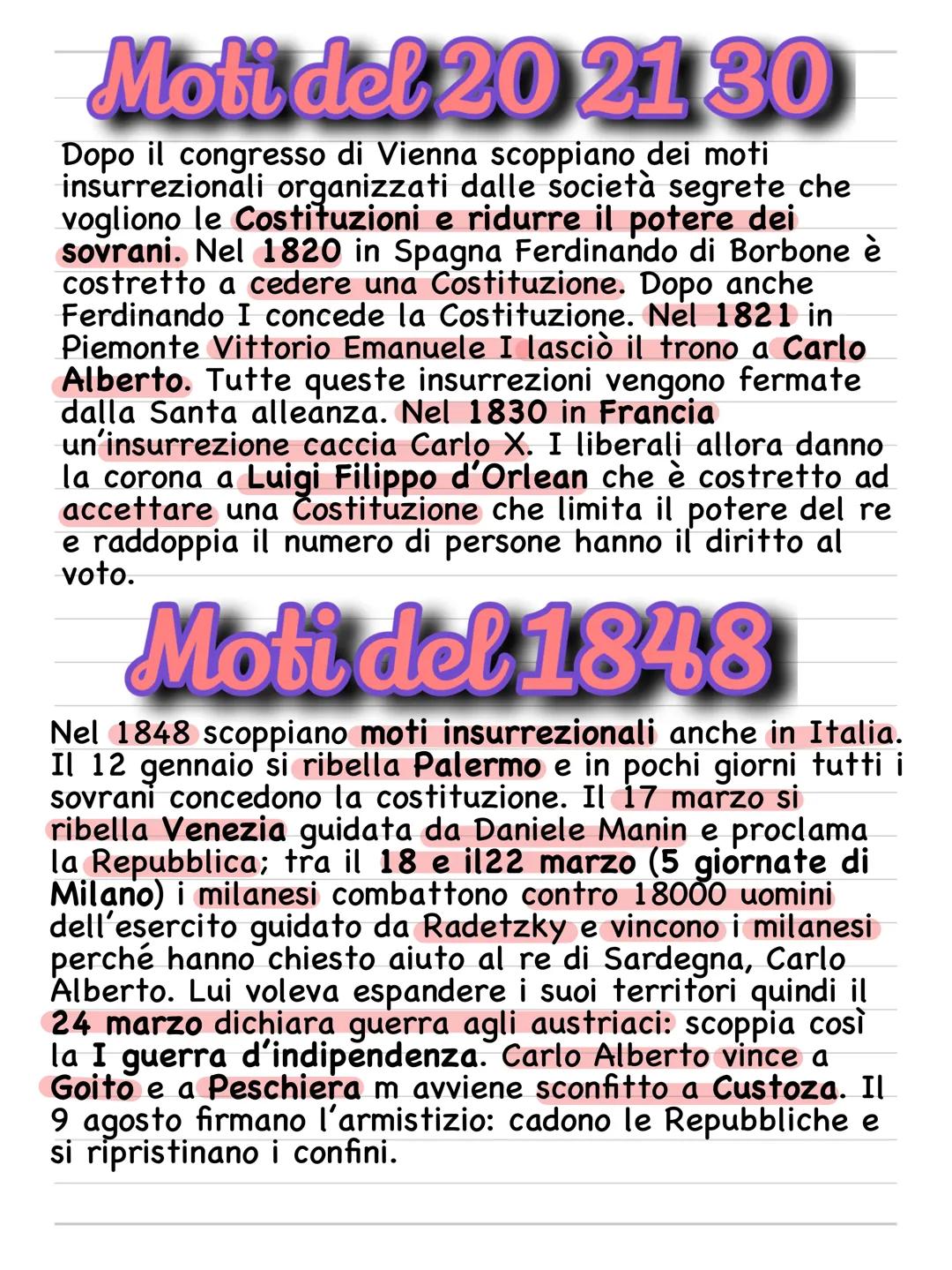 La restaurazione
Restaurazione geopolitica
Congresso di Vienna
216 paesi
(1814-1815)
•Gran Bretagna
Austria
Russia
Prussia
Austria
Russia
•