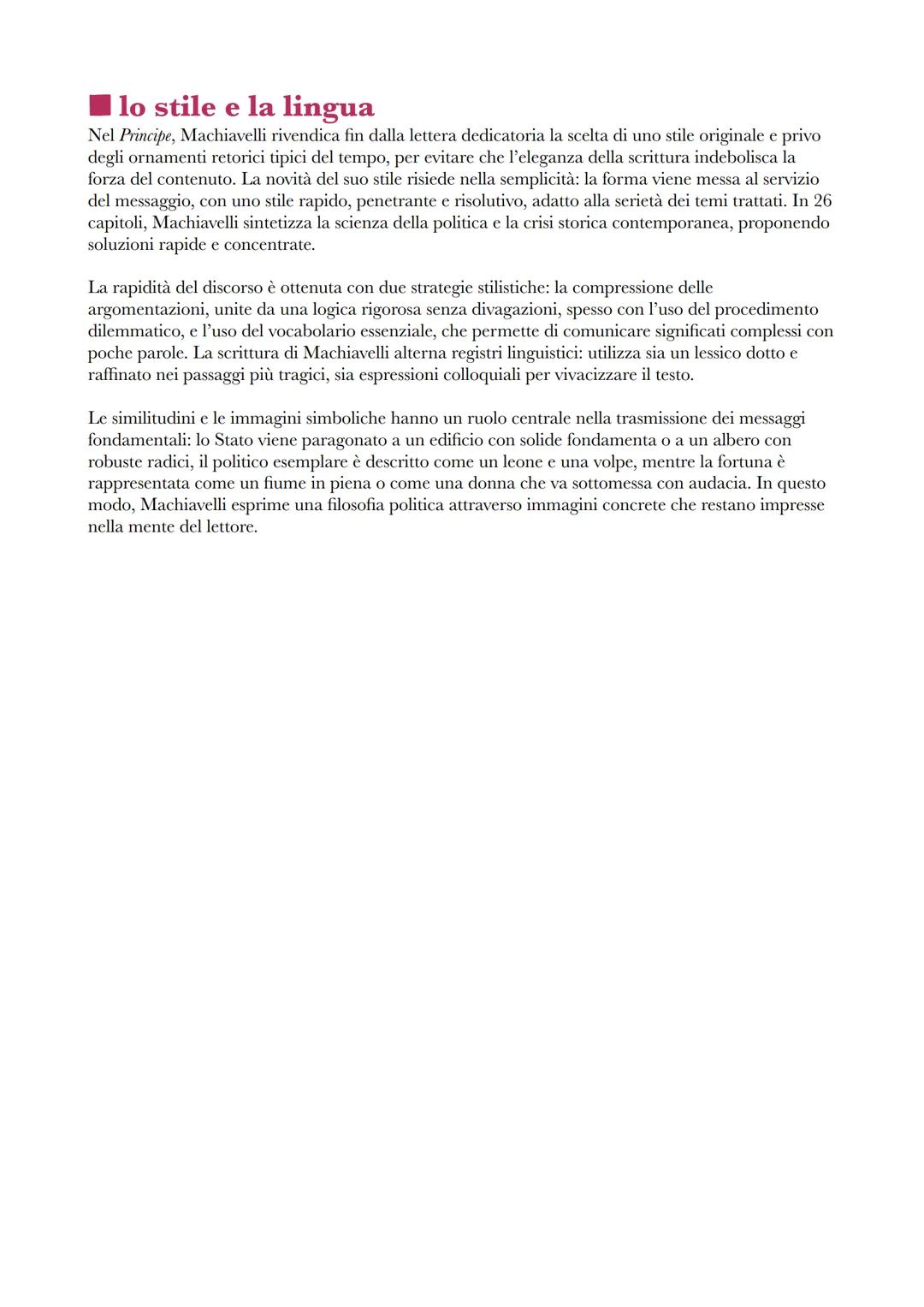 # Machiavelli
LA VITA
Riassunto per punti:
1. Nascita: Machiavelli nacque nel 1469 a Firenze. La
famiglia era di opposizione ai Medici e