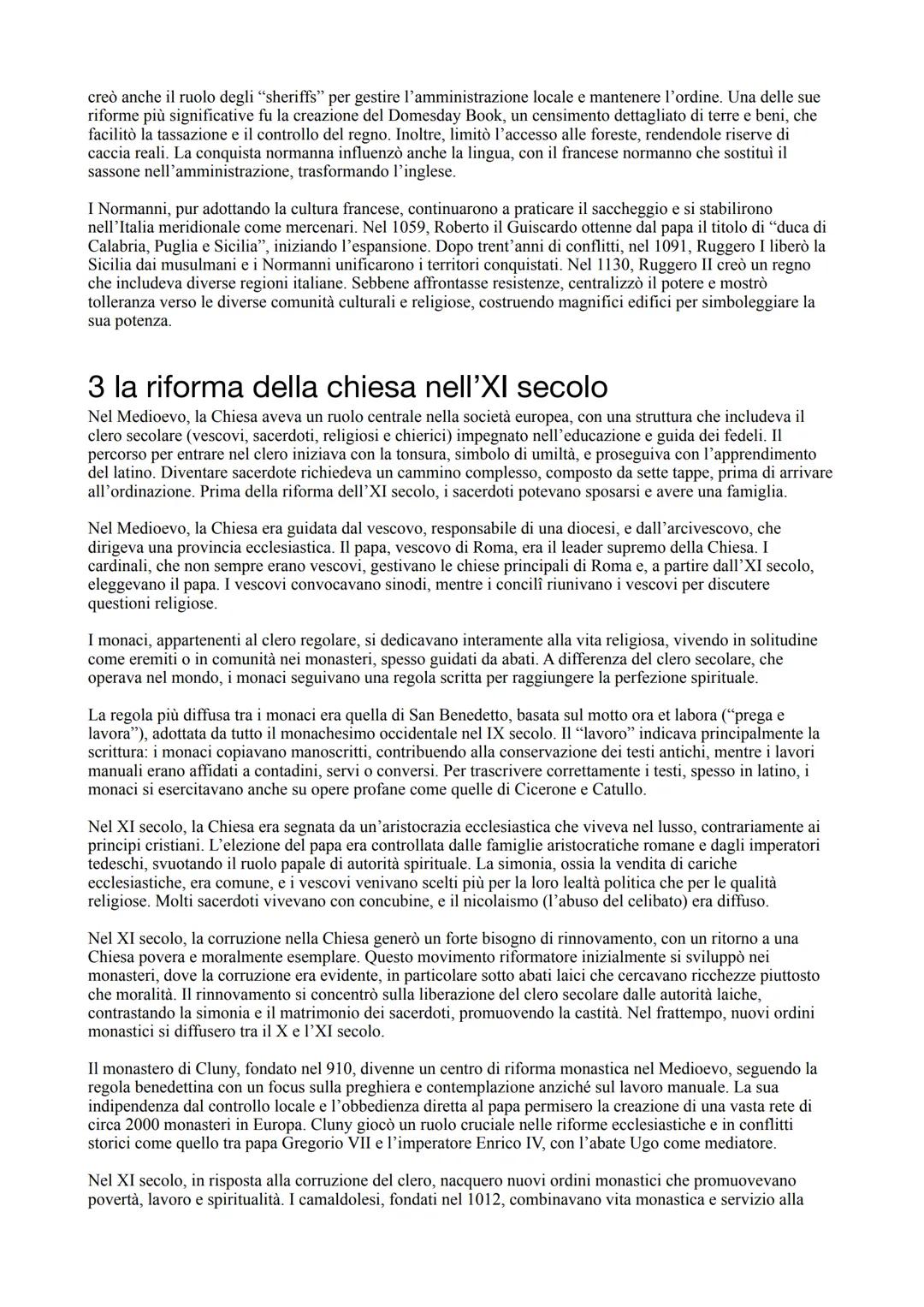 la mappa dei poteri in occidente
(X-XI secolo)
1 la nascita dell'impero in germania
Dopo la frammentazione dell'Impero Carolingio, emersero