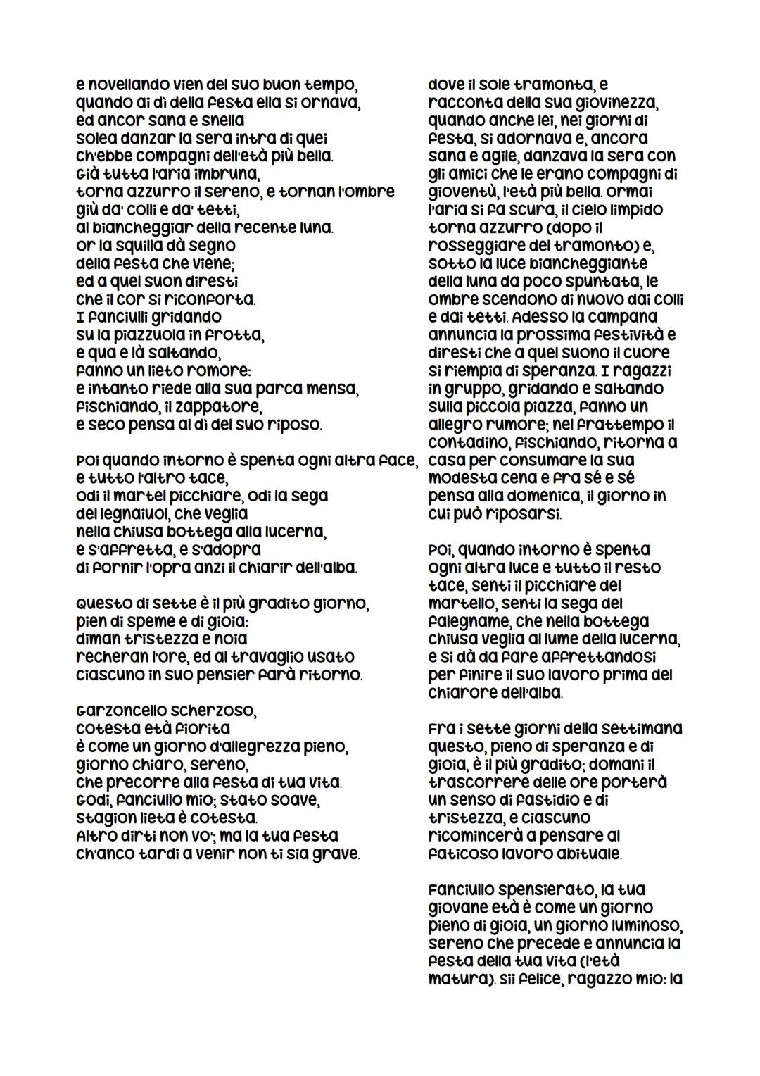 # Giacomo Leopardi
La vita
Giacomo Leopardi nacque nel 1798 a recanati, in un ambiente chiuso di provincia.
Dai dieci ai diciassette anni,