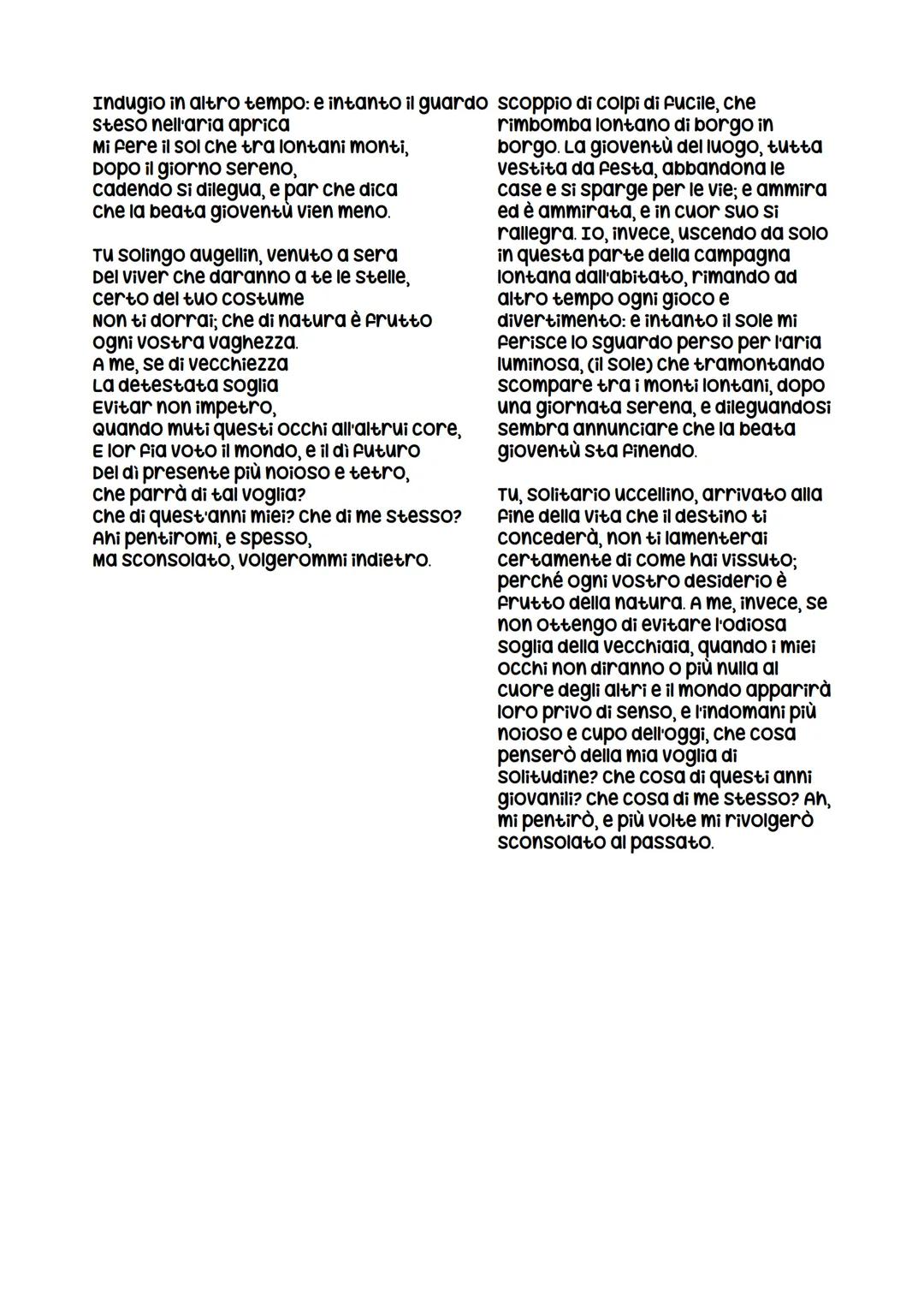 # Giacomo Leopardi
La vita
Giacomo Leopardi nacque nel 1798 a recanati, in un ambiente chiuso di provincia.
Dai dieci ai diciassette anni,