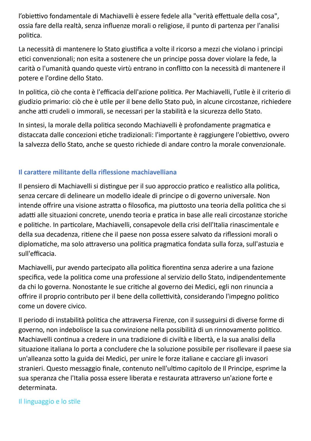 # Il principe
Il Principe è un libro breve. Machiavelli lo considerava un vero e proprio trattato politico,
dotato di coesione e sistematic