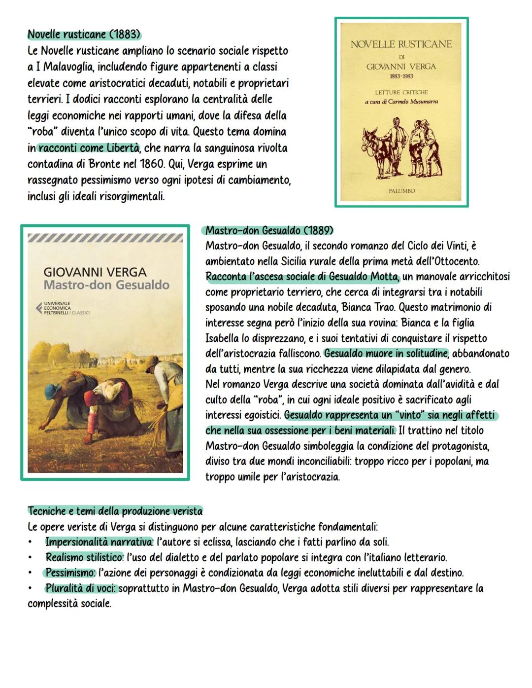 Giovanni Verga
Giovanni Verga nacque a Catania nel 1840 in una famiglia di antica
nobiltà. Durante la gioventù, studiò sotto l'influenza del