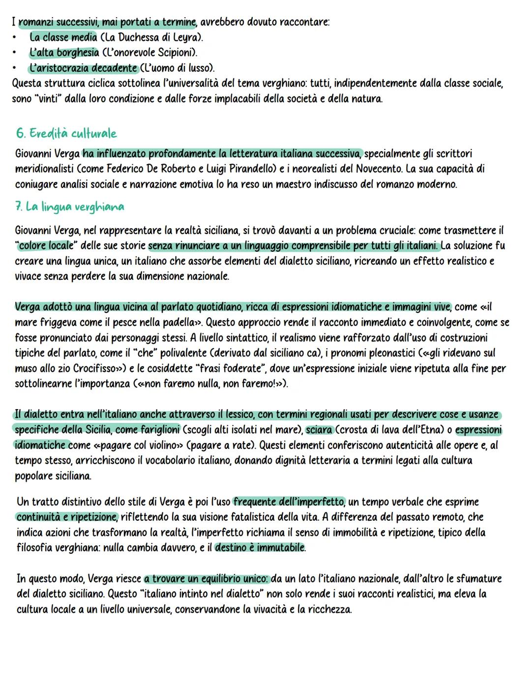 Giovanni Verga
Giovanni Verga nacque a Catania nel 1840 in una famiglia di antica
nobiltà. Durante la gioventù, studiò sotto l'influenza del