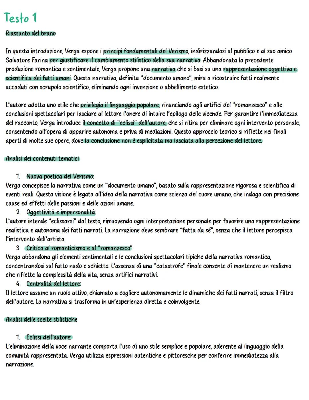 Giovanni Verga
Giovanni Verga nacque a Catania nel 1840 in una famiglia di antica
nobiltà. Durante la gioventù, studiò sotto l'influenza del