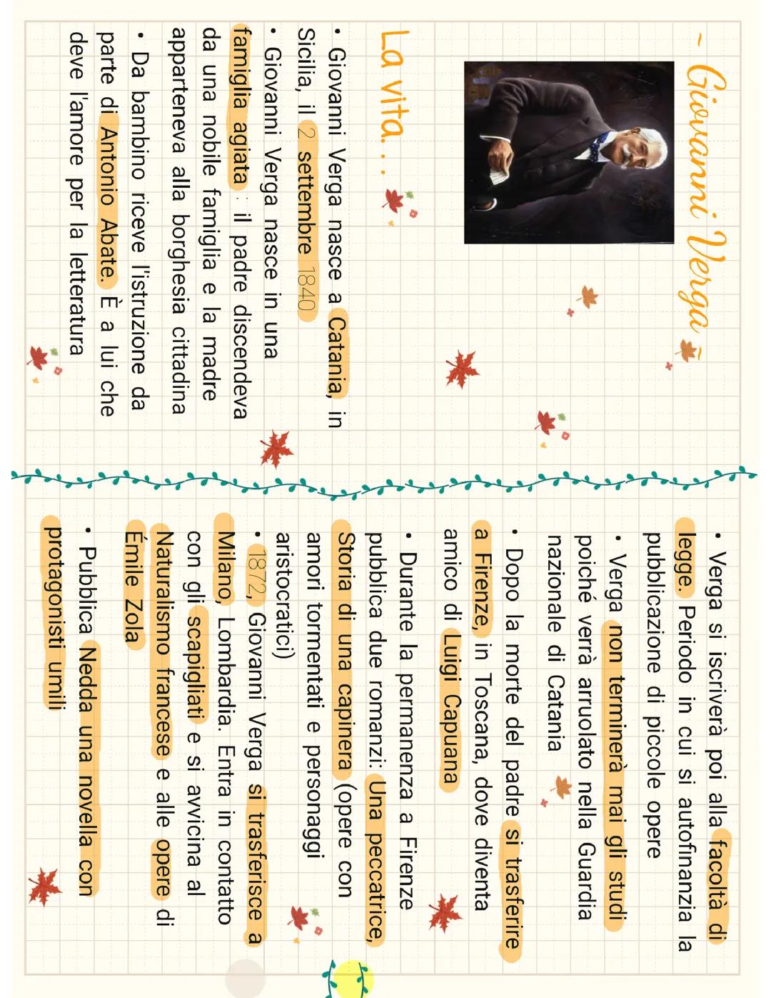 Giovanni Verga (Vita)