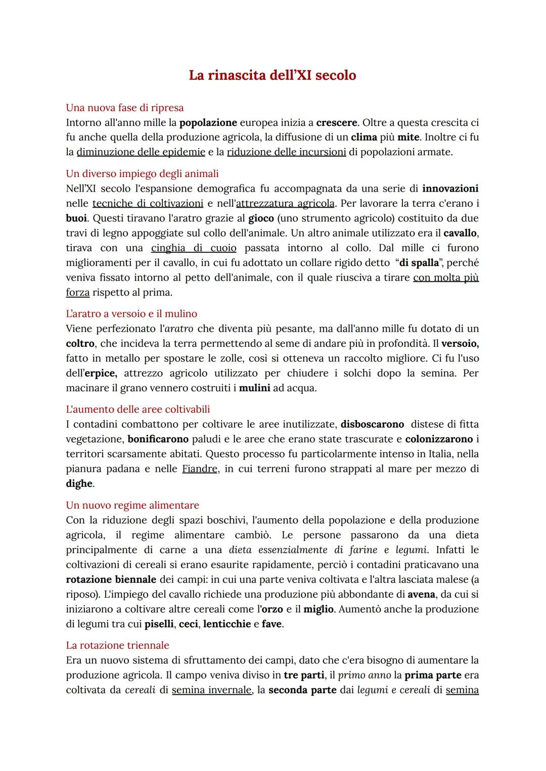 L'Europa alla vigilia dell'anno Mille
La crisi dell'impero carolingio e l'inizio dell'età signorile
Dopo la morte di Carlo Magno nell' 814,