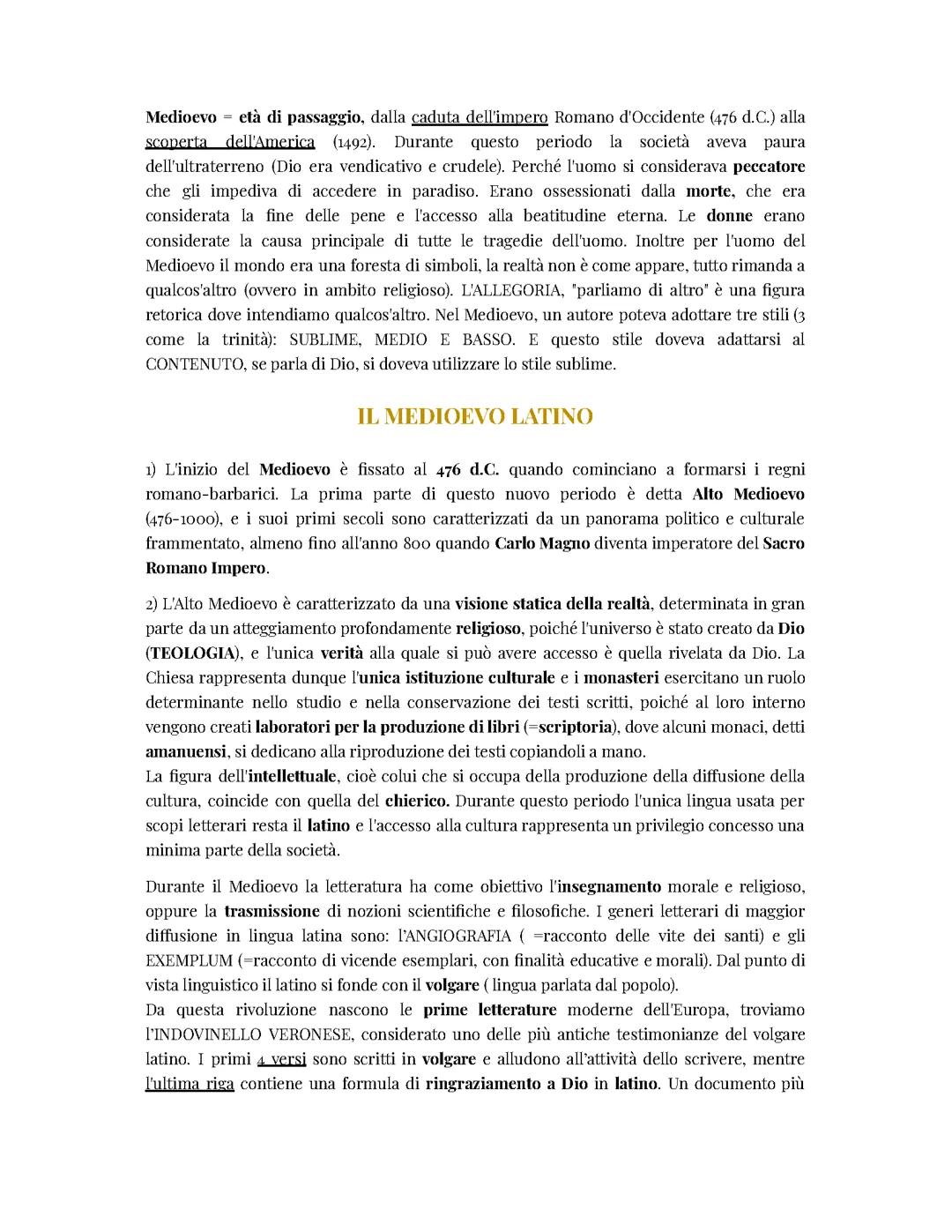 Origine della letteratura