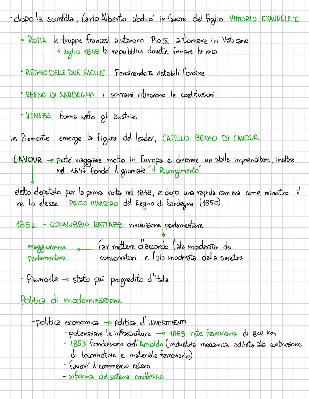 # GUERRE D'INDIPENDENZA
PRIMA GUERRA D'INDIPENDENZA (1848-1849)
Carlo Alberto (Regno delle Due Sicilie) → dichiara guerra all' Austria app