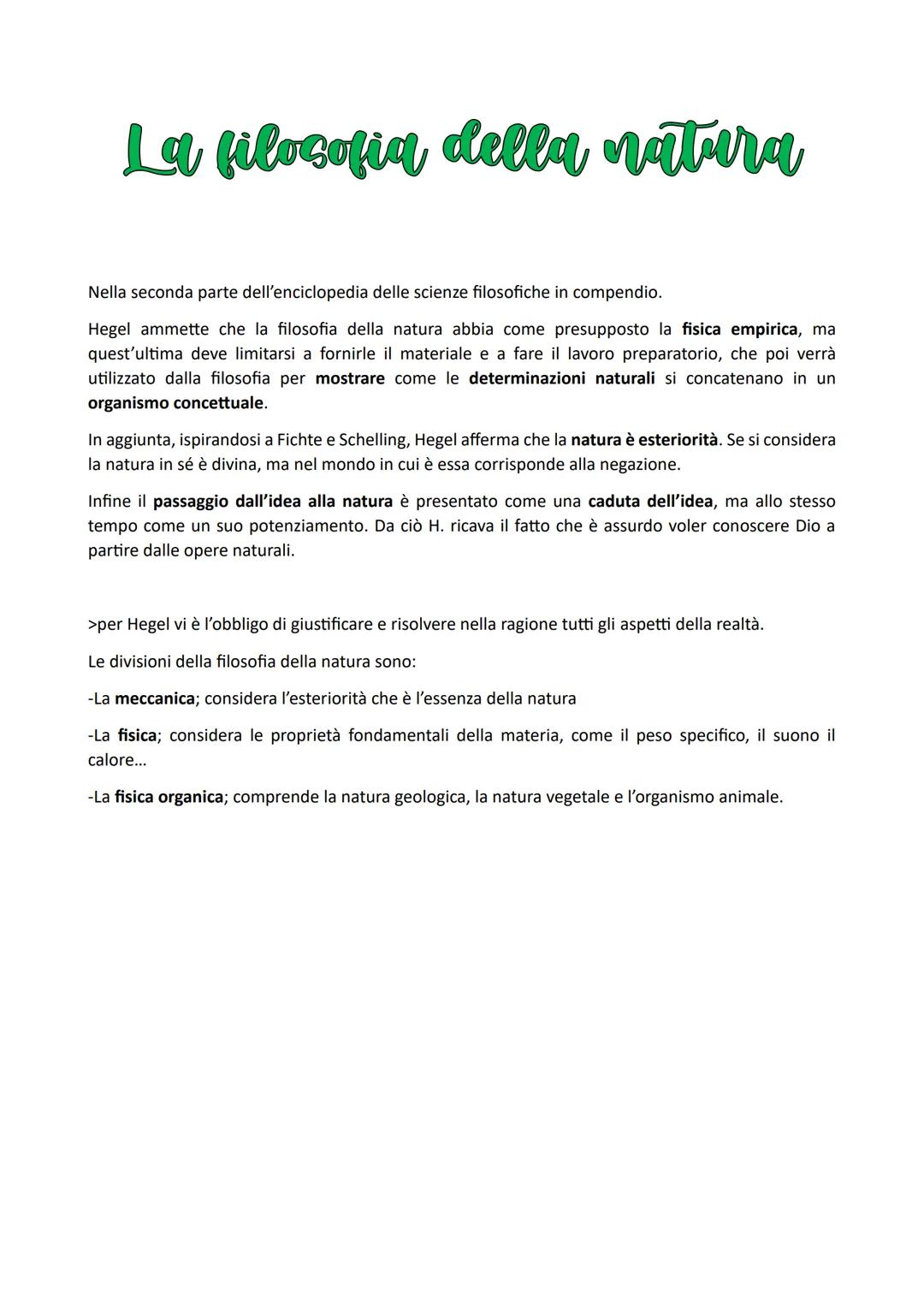 L'Enciclopedia delle scienze filosofiche in compendio
La logica
A questo tema Hegel dedica la prima parte dell'Enciclopedia delle scienze fi