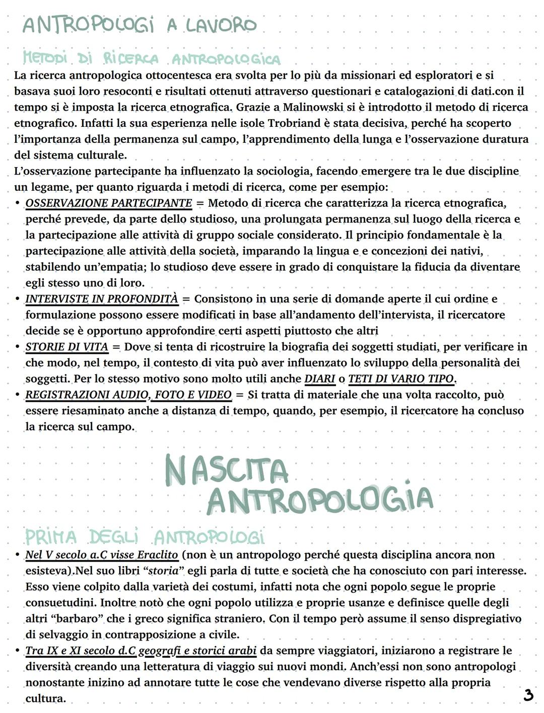 ANTROPOLOGIA
CULTURALE
ANTROPOLOGIA
CULTURALE.
L'antropologia culturale è una disciplina moderna (come tutte le scienze umane) nata nel cors