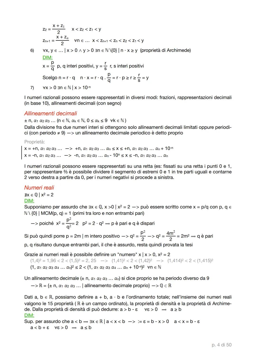 Richiami e notazione (INSIEMI)
A = {3, 5, 9}
.
•
•
•
•
•
D = {ne N : n è dispari} = {2m +1: me N} E = {a, {b, c}} −> |E| = 2
N = numeri natu