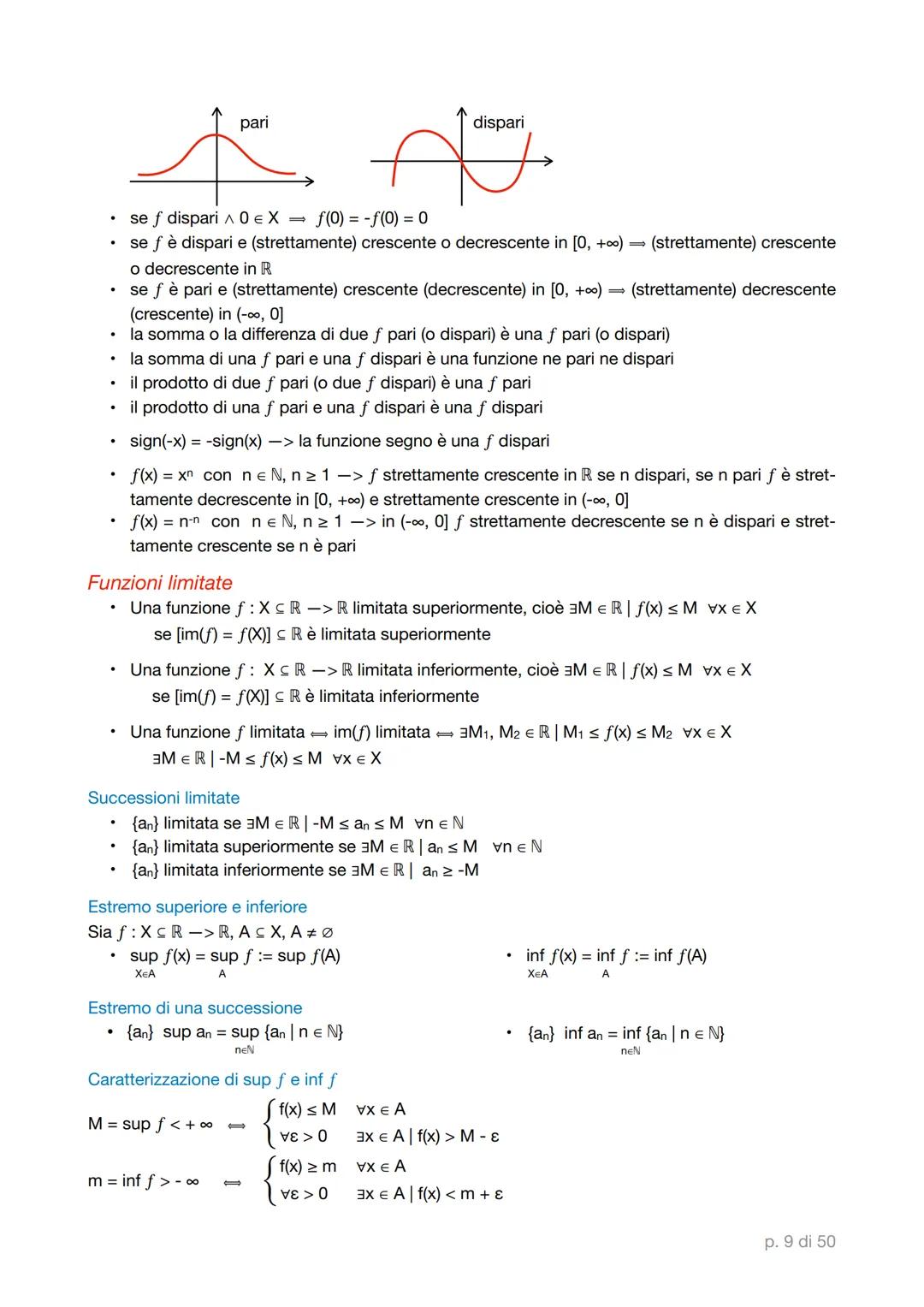 Richiami e notazione (INSIEMI)
A = {3, 5, 9}
.
•
•
•
•
•
D = {ne N : n è dispari} = {2m +1: me N} E = {a, {b, c}} −> |E| = 2
N = numeri natu