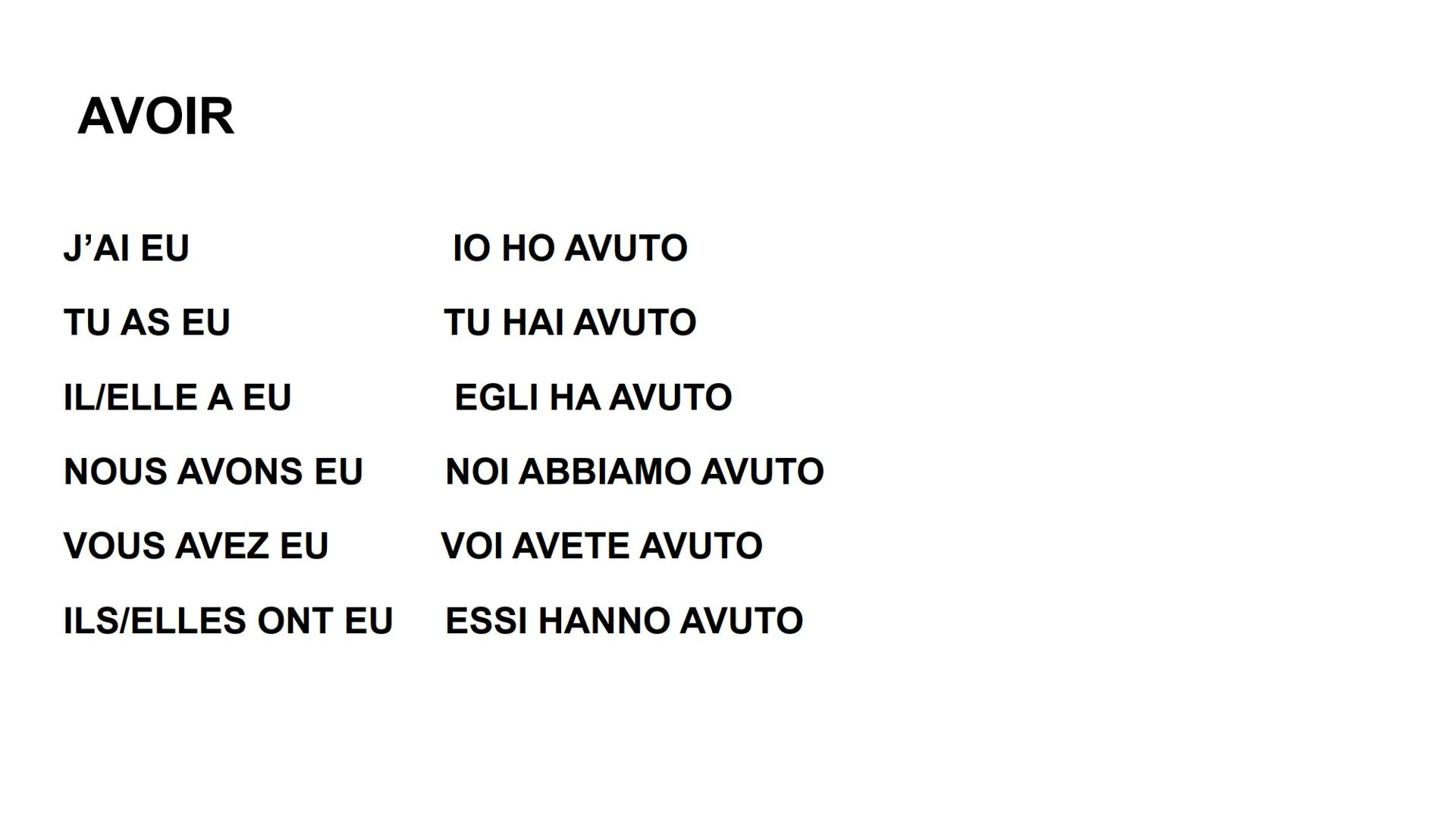 LE PASSÉ COMPOSÉ
GRAMMAIRE COME VIENE USATO?
IL PASSÉ COMPOSÉ E' USATO PER DESCRIVERE UN'AZIONE AVVENUTA
NEL PASSATO, UN PASSATO NÉ TROPPO R