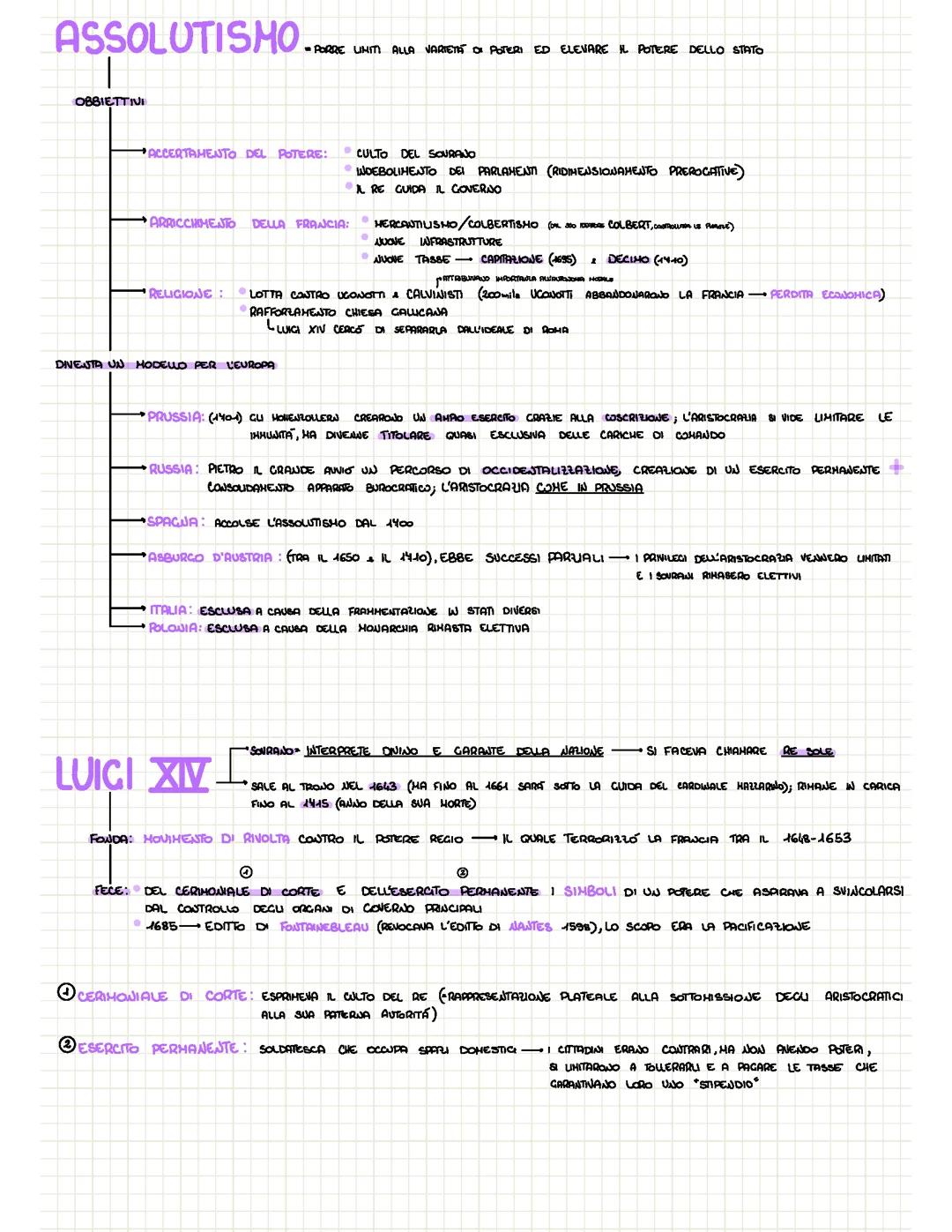 Assolutismo e prima rivoluzione inglese