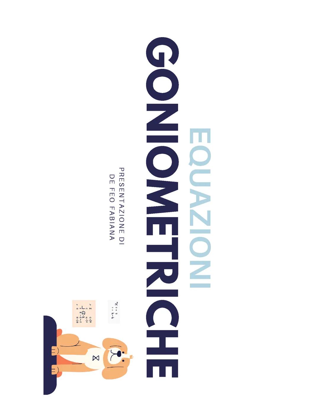 Equazioni Goniometriche Spiegate Semplicemente