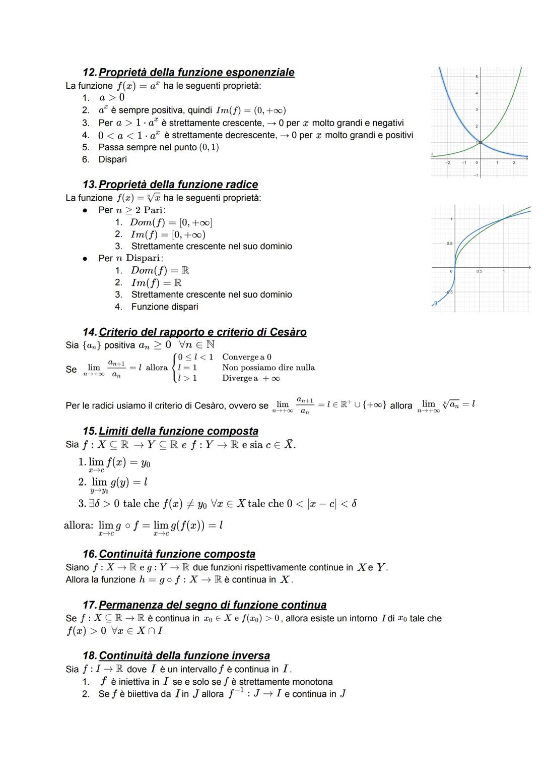Parte 1, 2 e 3
# 1. Disuguaglianza Bernoulli
Se ho (1+x)" allora posso dimostrare che $(1+x)^n \geq 1+ xn$ (con $n\geq0$ e $x > -1$)
Dimo