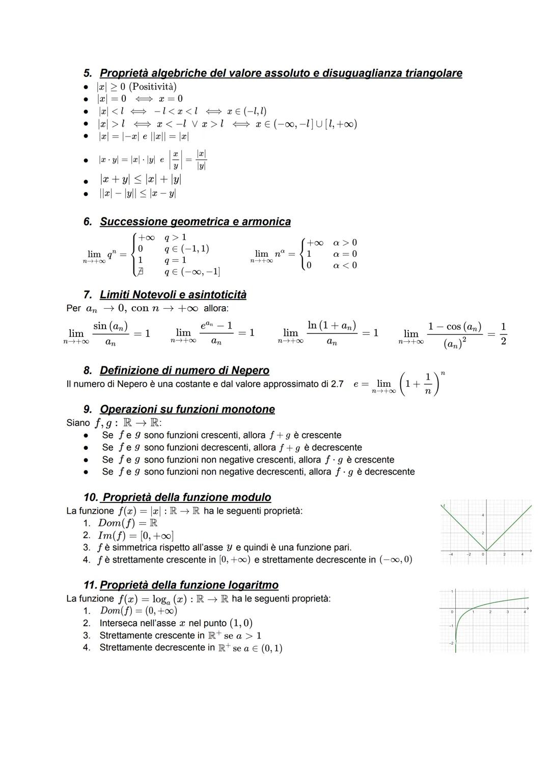 Parte 1, 2 e 3
# 1. Disuguaglianza Bernoulli
Se ho (1+x)" allora posso dimostrare che $(1+x)^n \geq 1+ xn$ (con $n\geq0$ e $x > -1$)
Dimo
